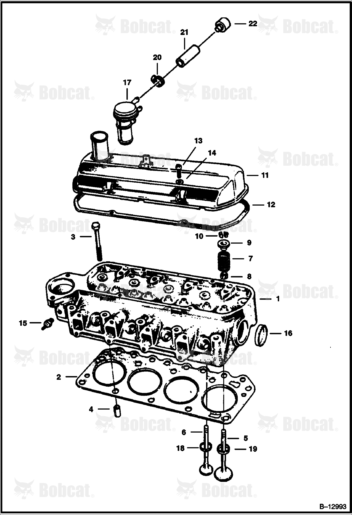 Cylinder Head  506912001 & Above