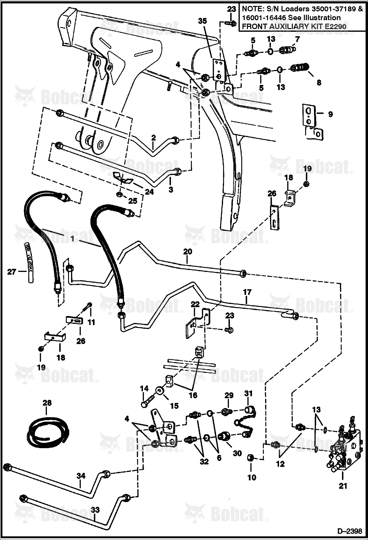 Auxiliary Hydraulics 509639190 - 509640659, 509616447 - 509616541