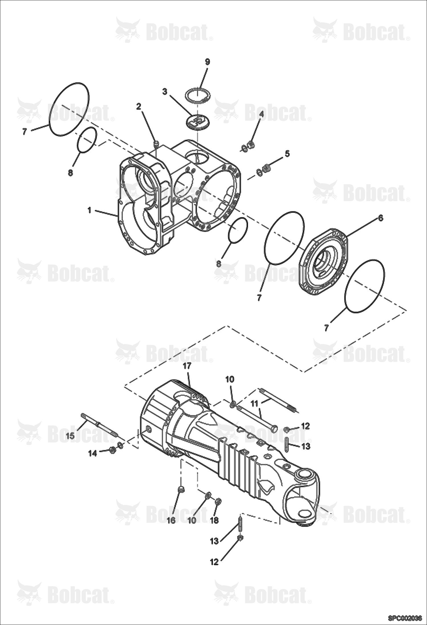 Housing - Front Axle