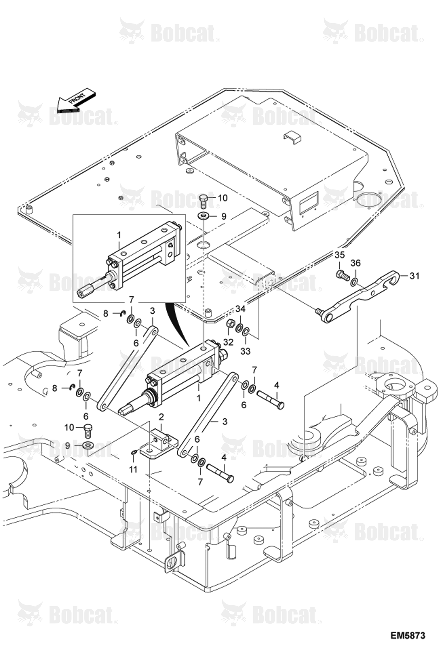 Operator CAB (Tilting Support)