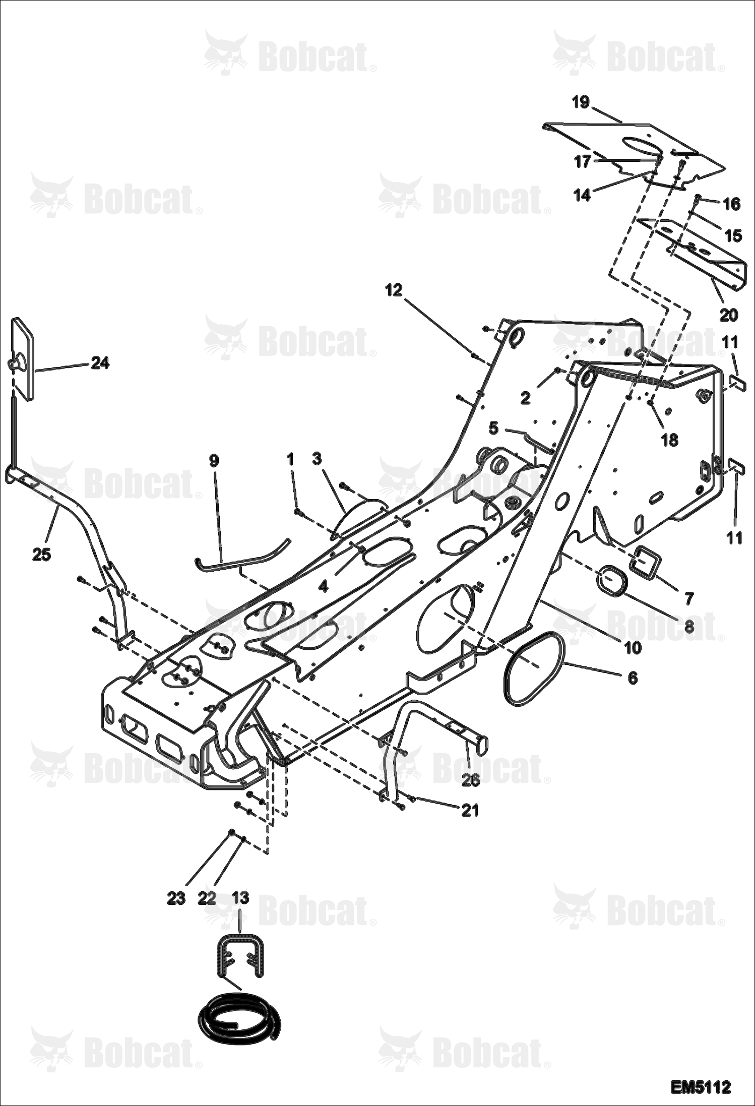 Frame  A8G811001 - A8G812999, A8G911001 - A8G912999