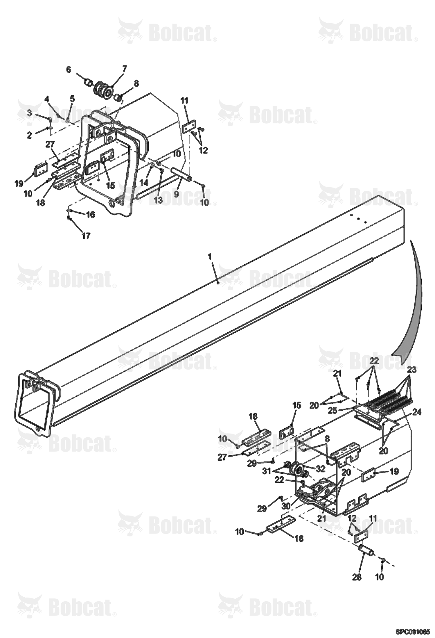 Second Intermediate Boom (T40170)