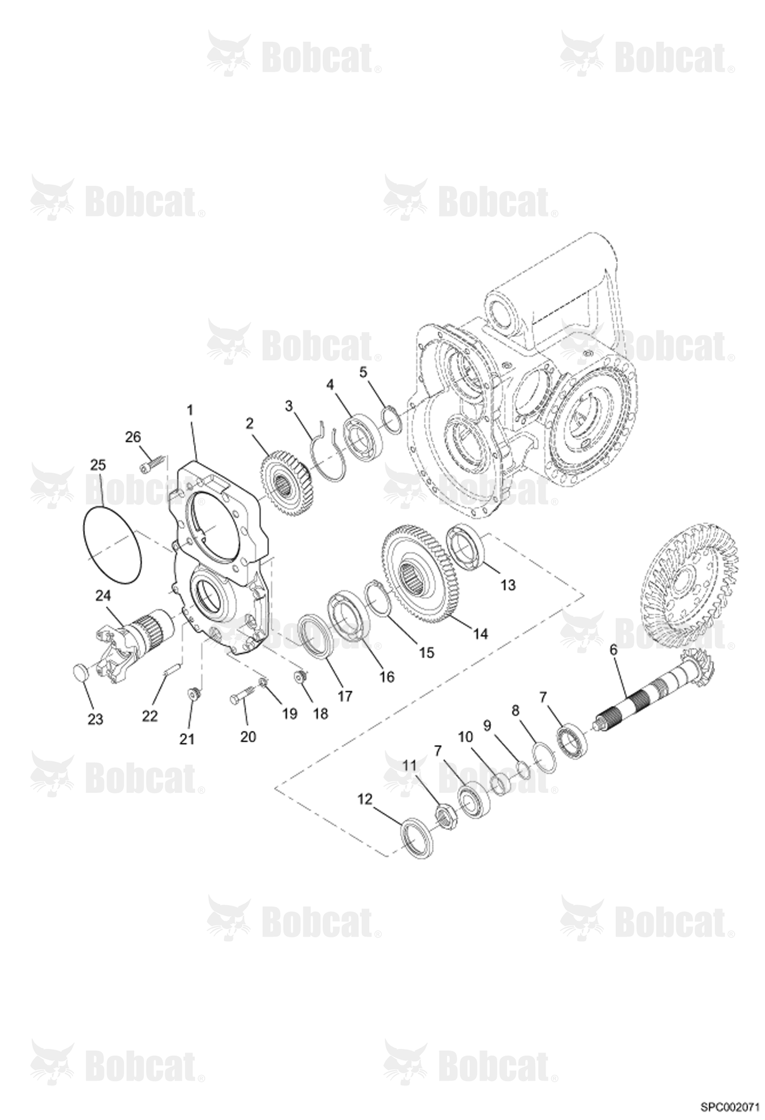 Reducer Box - Front Axle