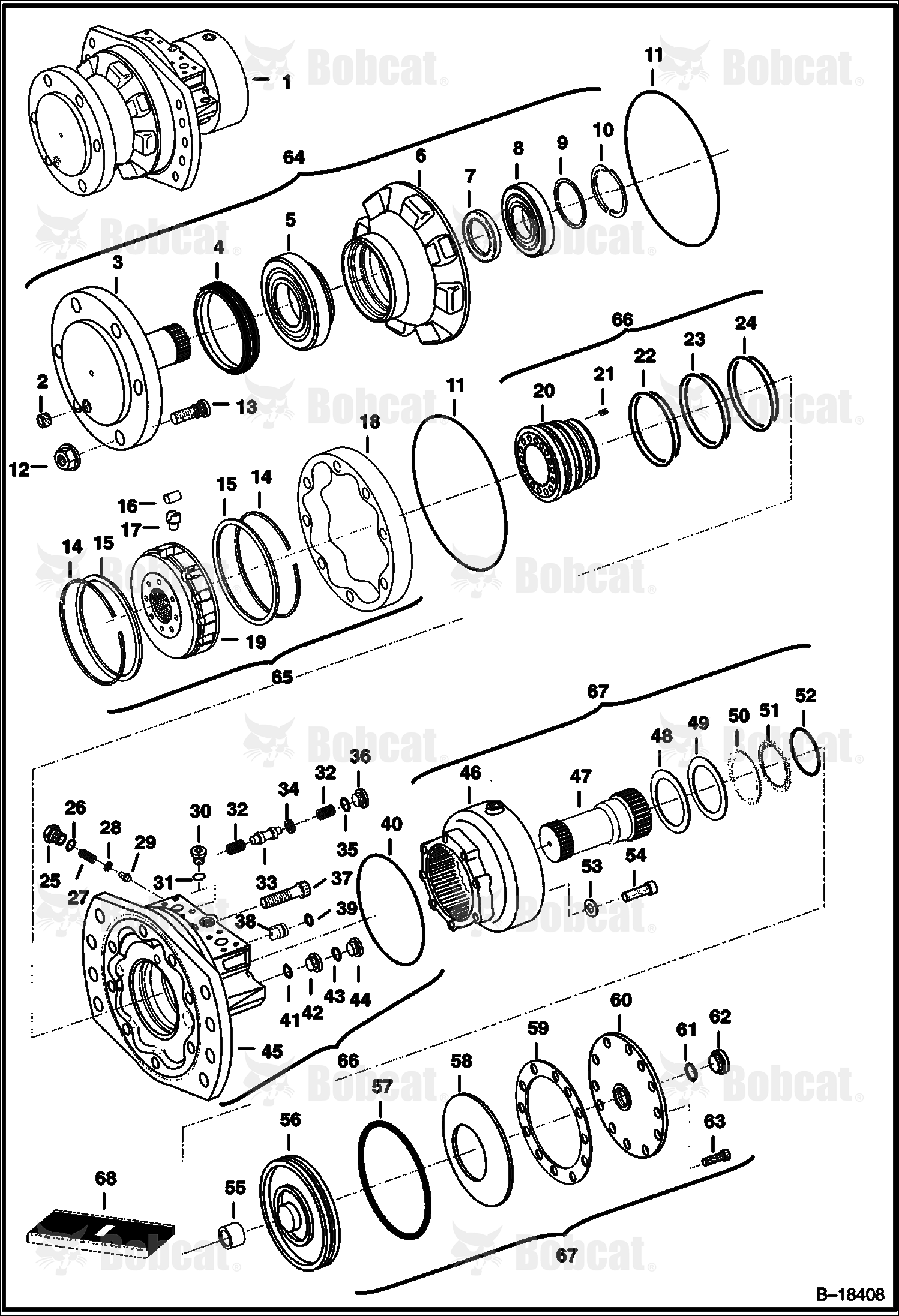 Hydrostatic Motor & Brake