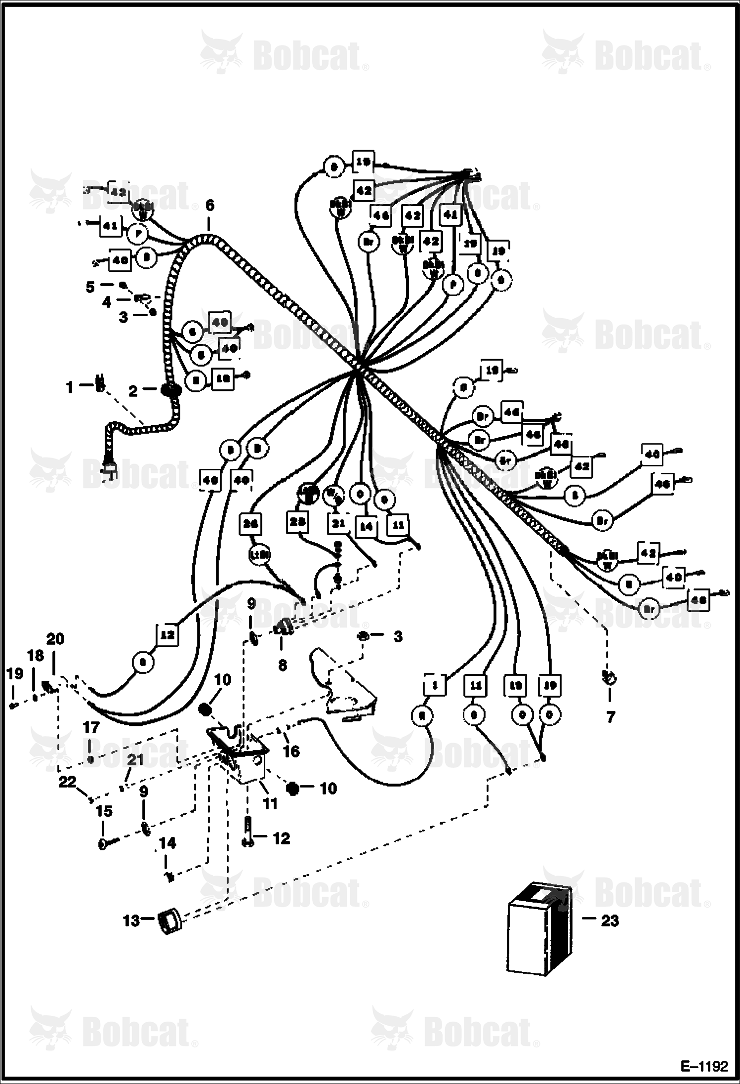 CAB Electrical Circuitry  499611001 - 499616151