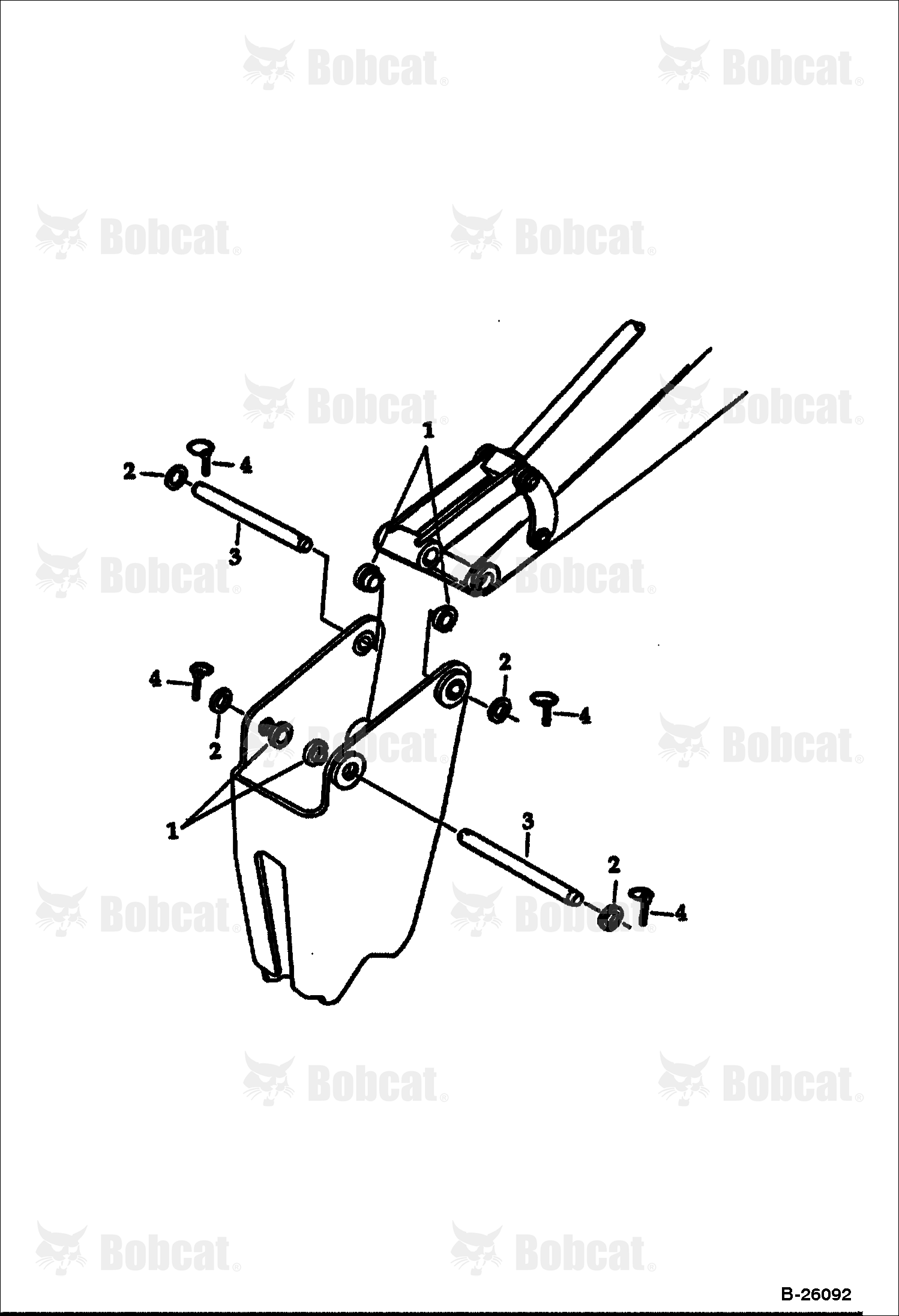 Hydraulic Breaker (2500) (Mounting Kit)