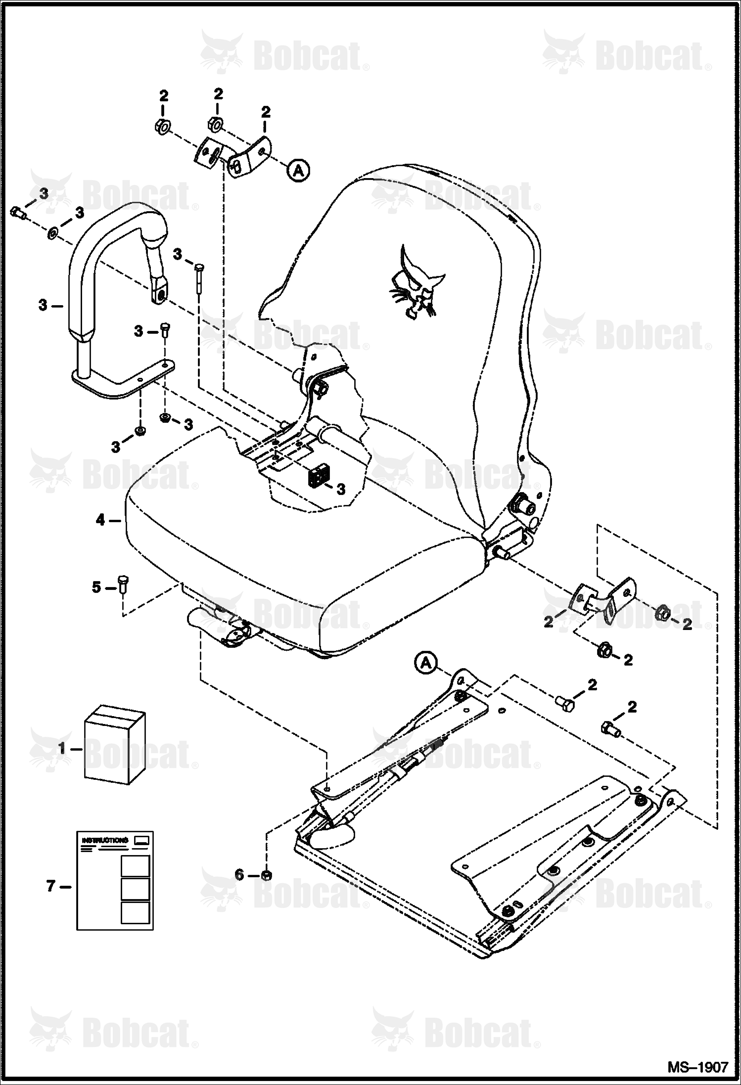 Suspension Seat Kit (Passenger)