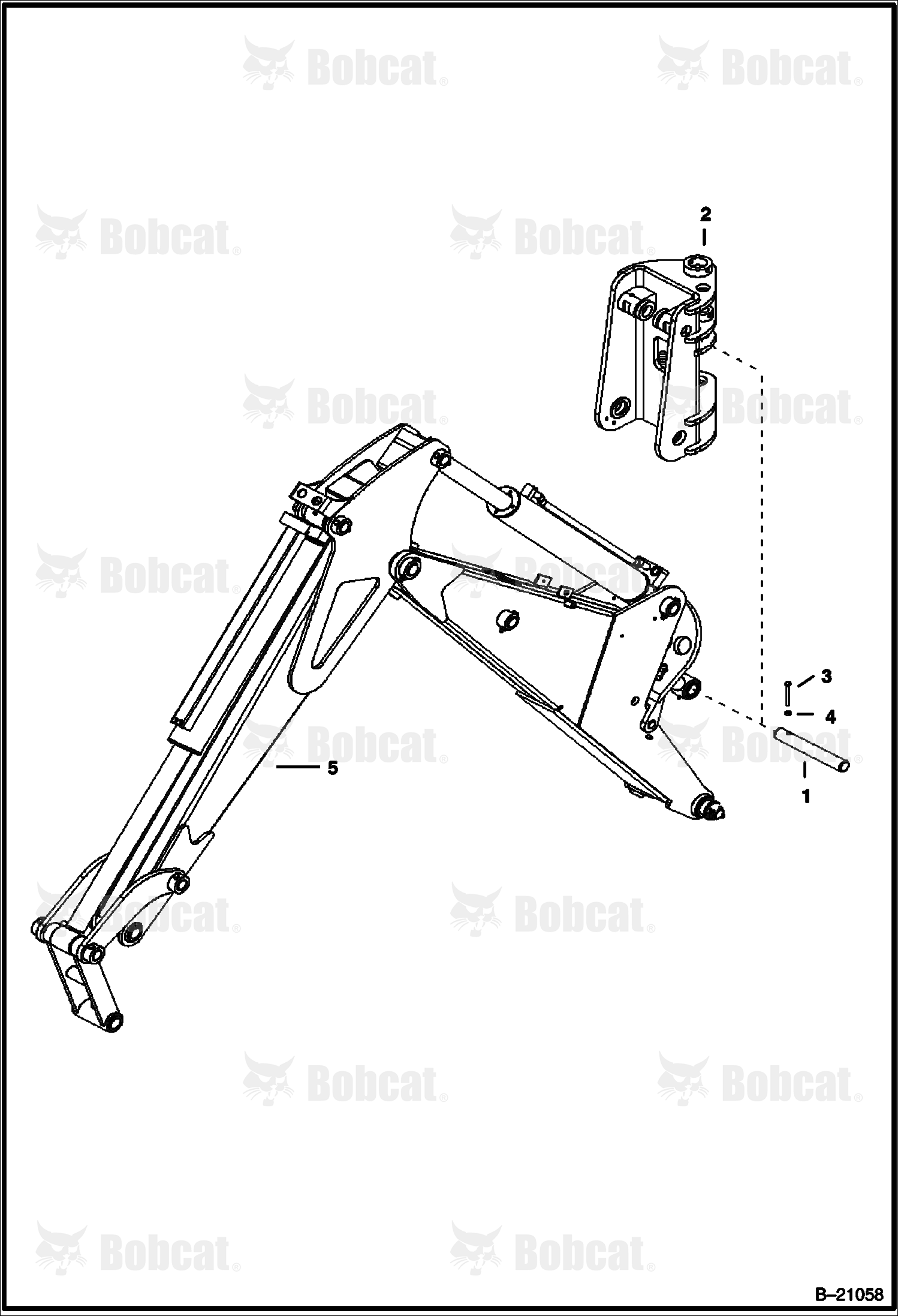Work Group (Side Shift Backhoe) (B250)