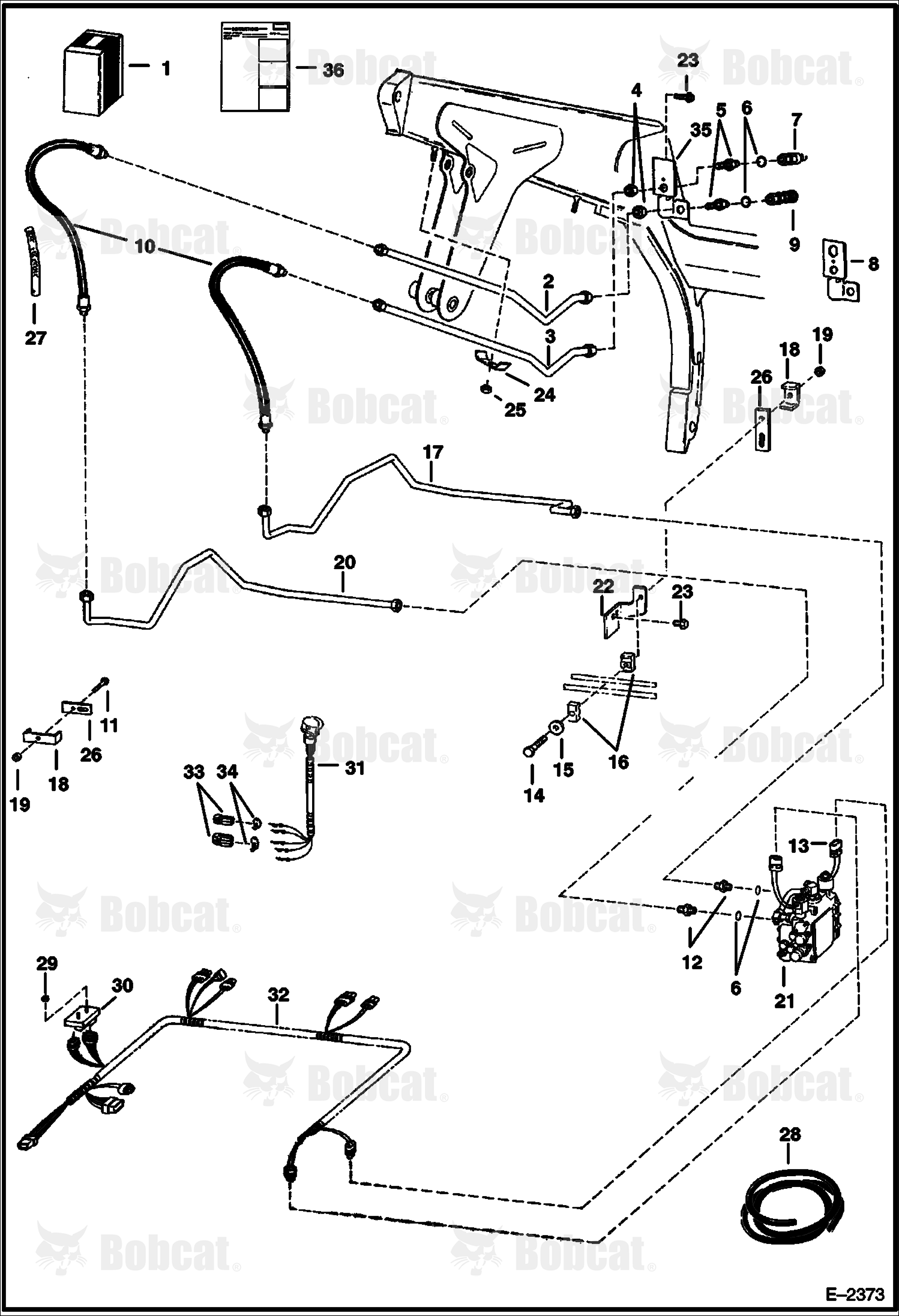 Front Auxiliary Kit (W/FF Couplers)  509639190 - 509640052, 509616447 - 509616511