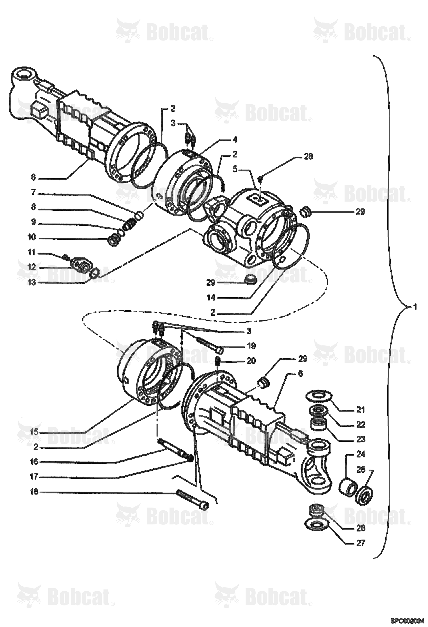 Housing - Front Axle
