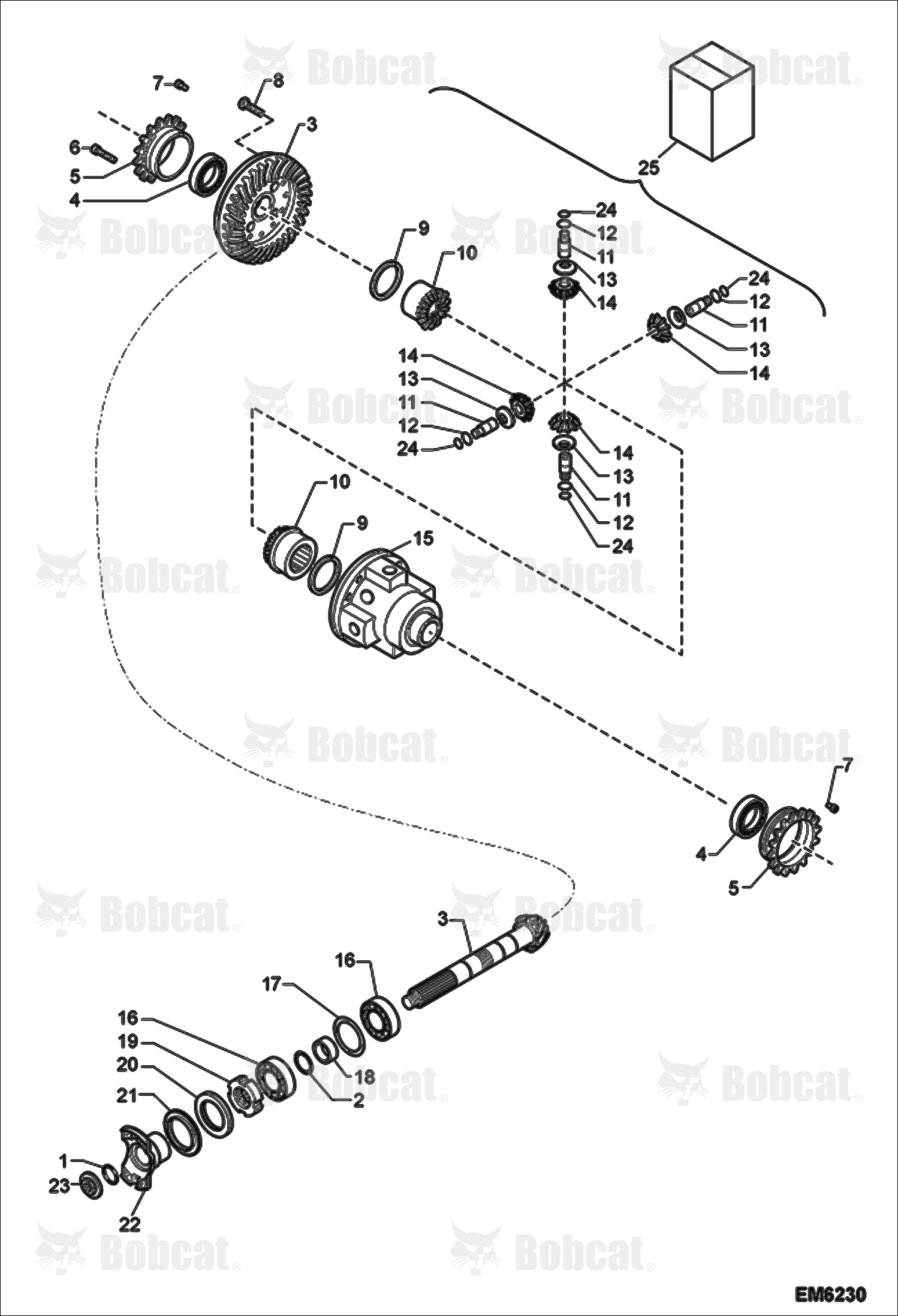 Front Axle Differential