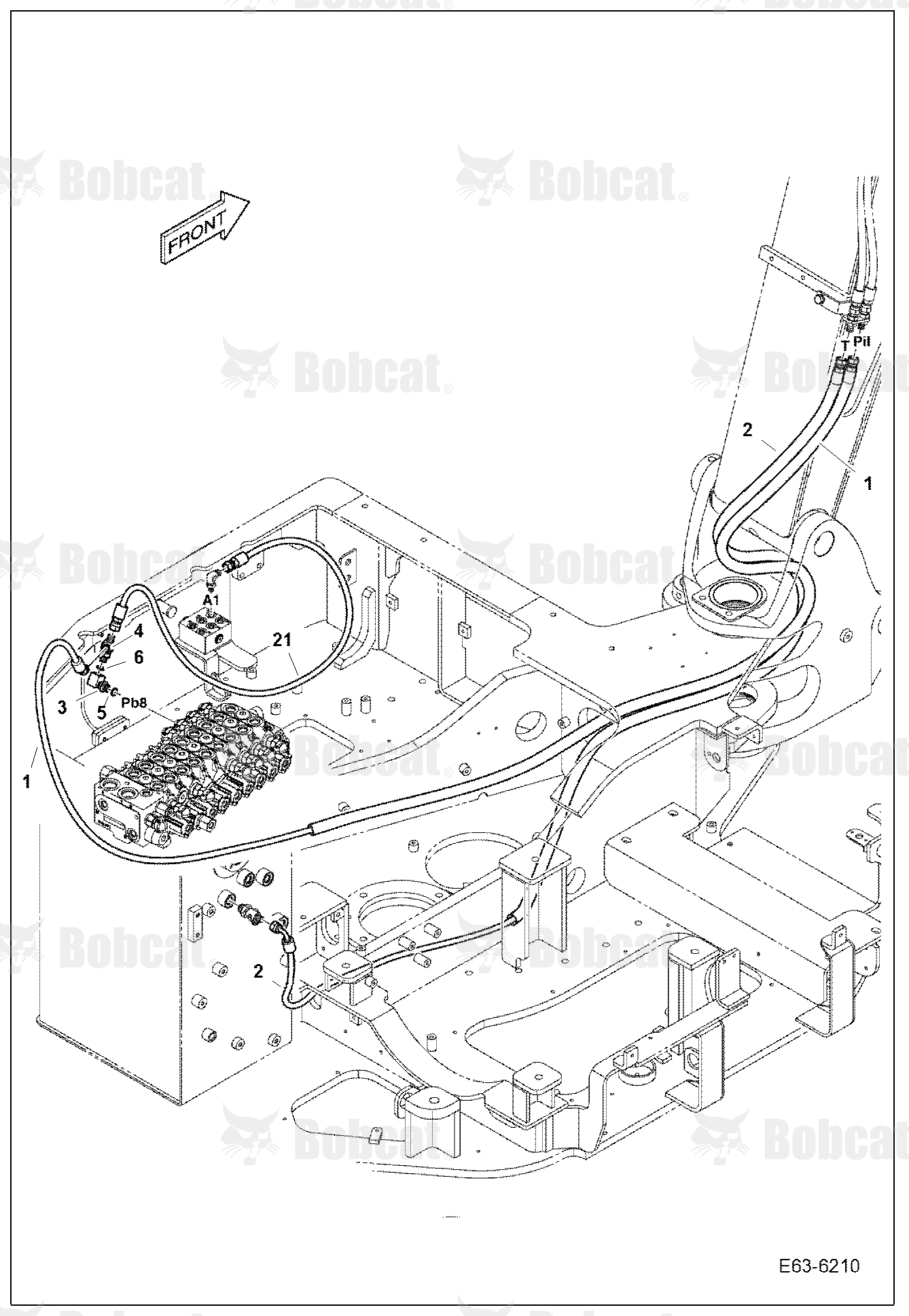 Hydraulic Pilot Circuitry (Arm Lock Valve)