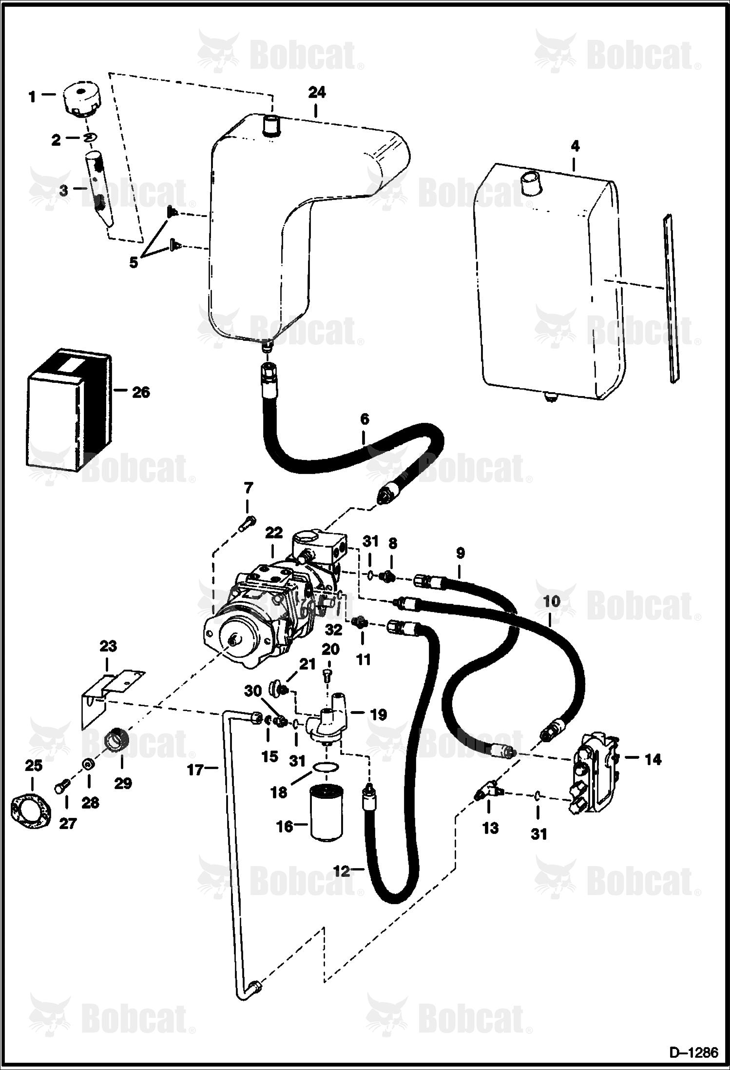Hydrostatic Pump Circuitry