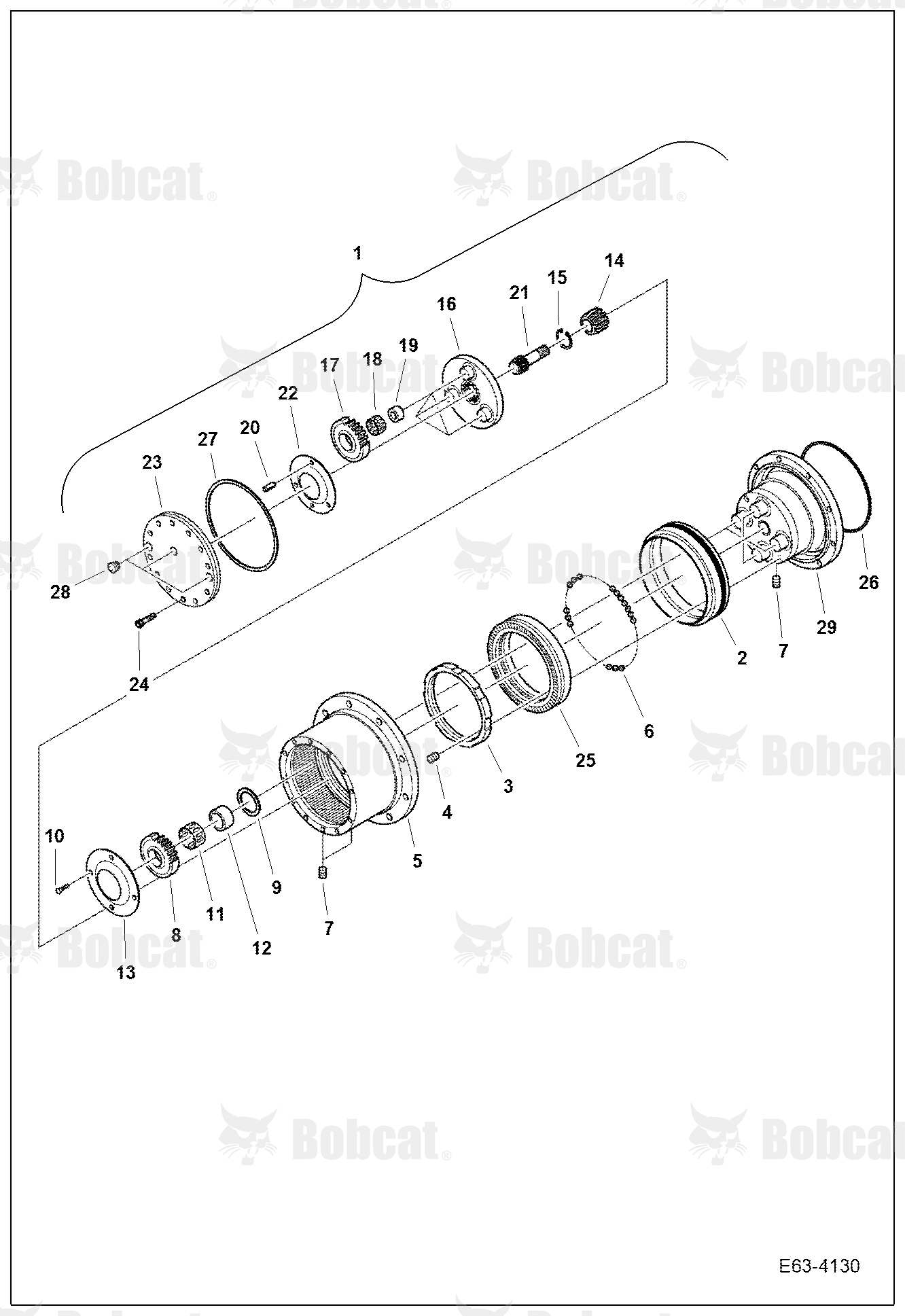 Drive Motor (Reduction Gear)