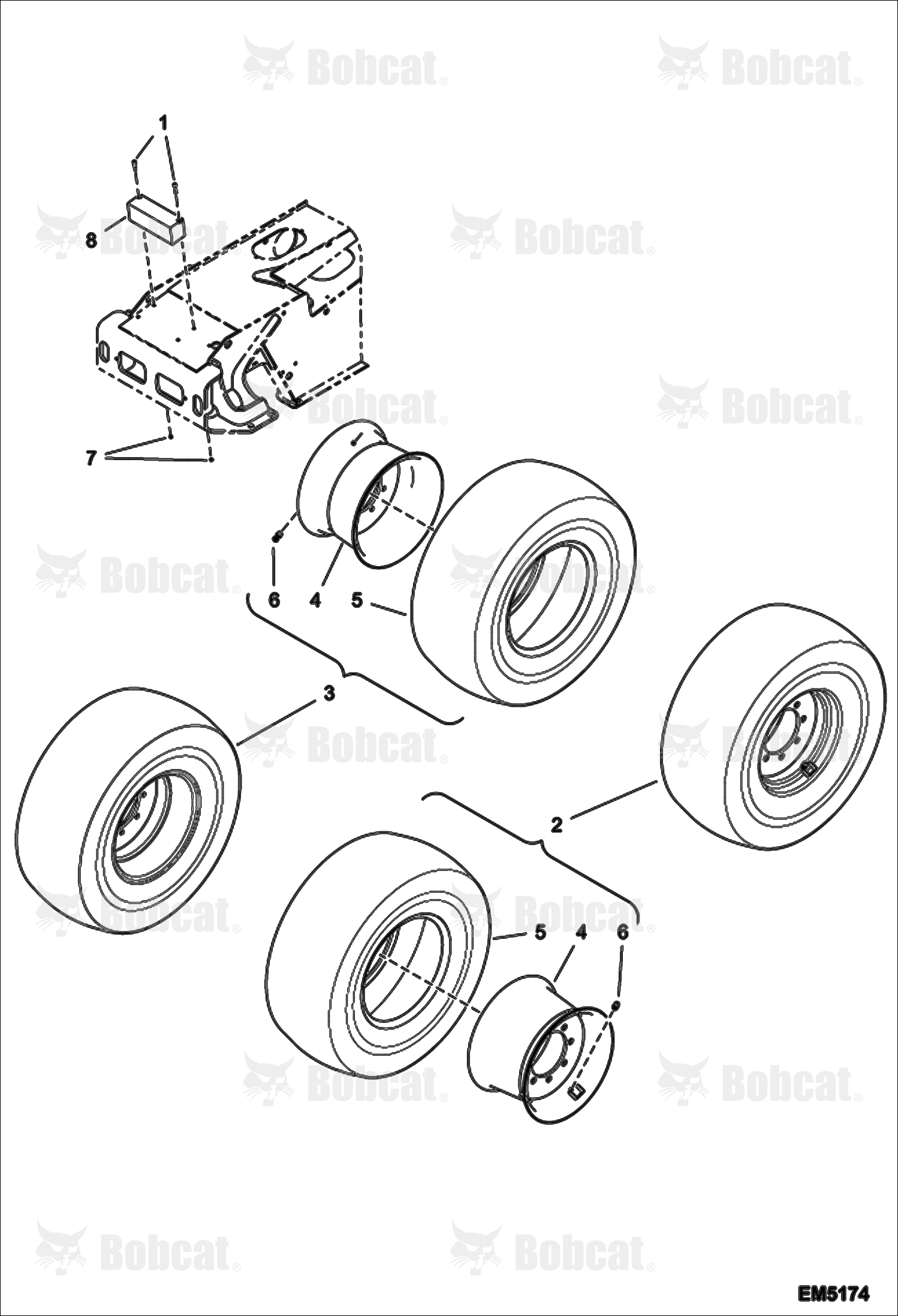 Wheels (Continental 15.0/55-R17)