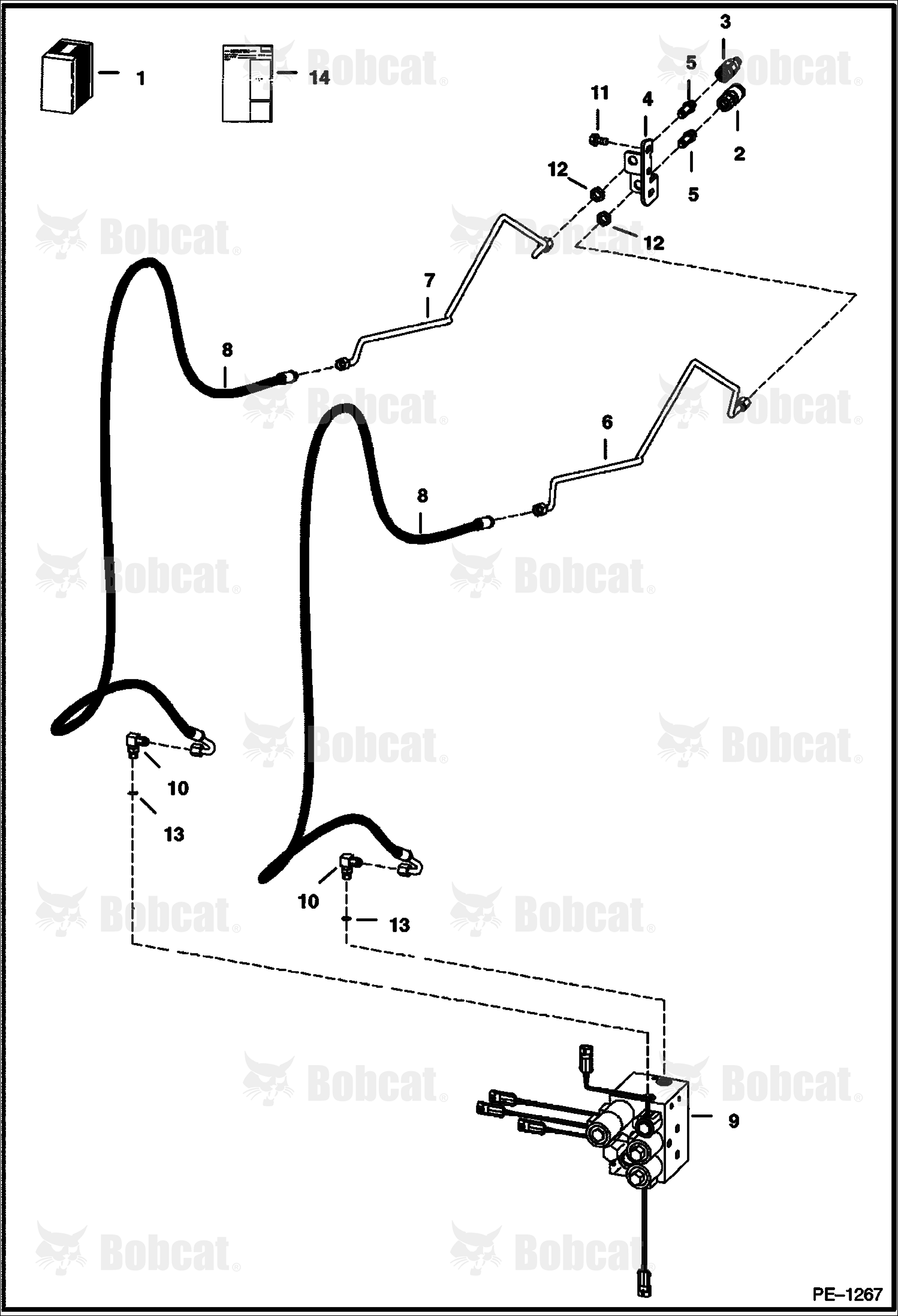 Front Auxiliary (RH Kit) (S185)  519028001 & Above, 519215001 & Above