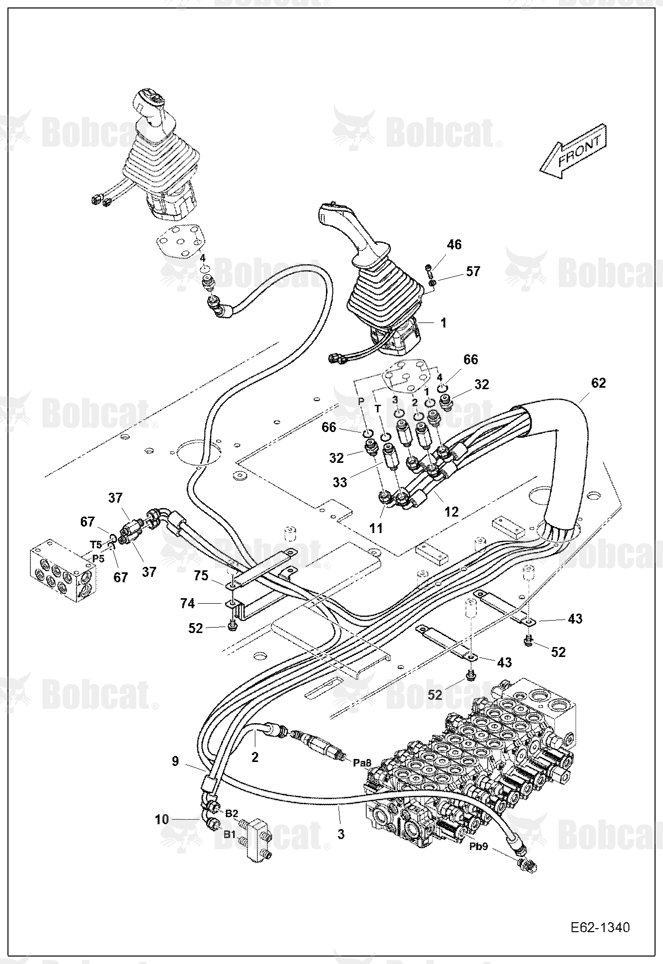Hydraulic Circuitry (LH Joystick)