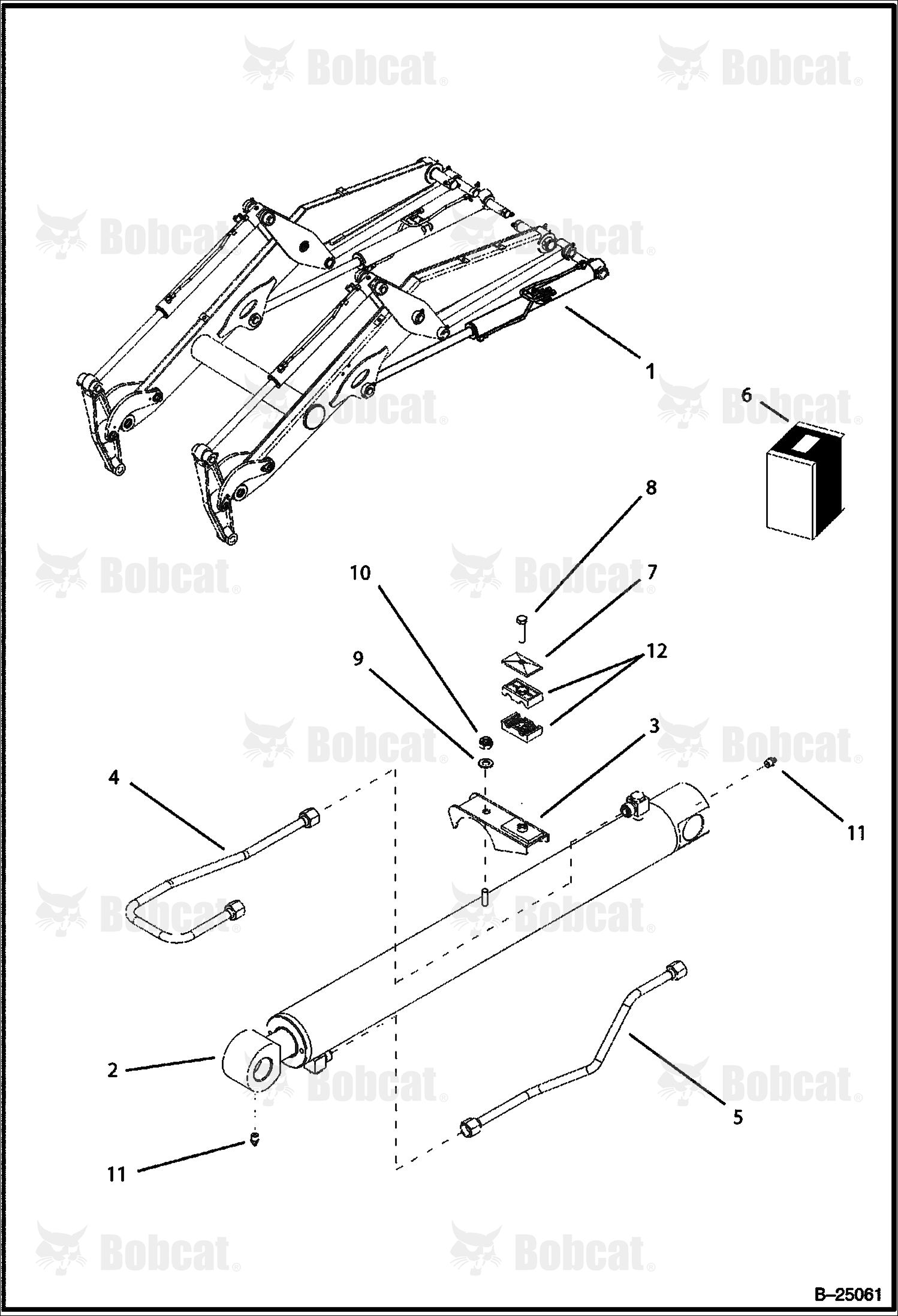 Lift Cylinder (Left)