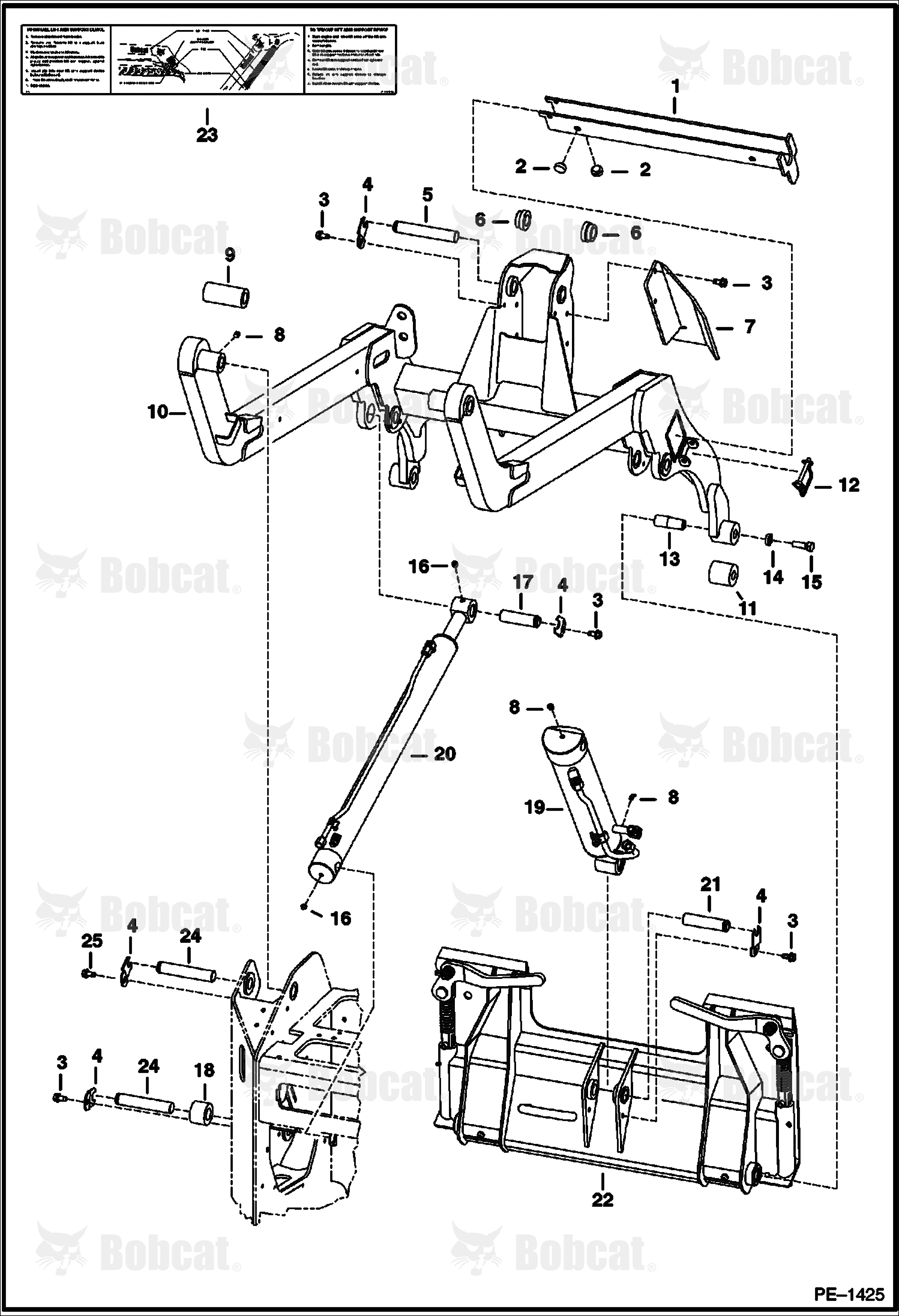Lift Arms & BOB-TACH