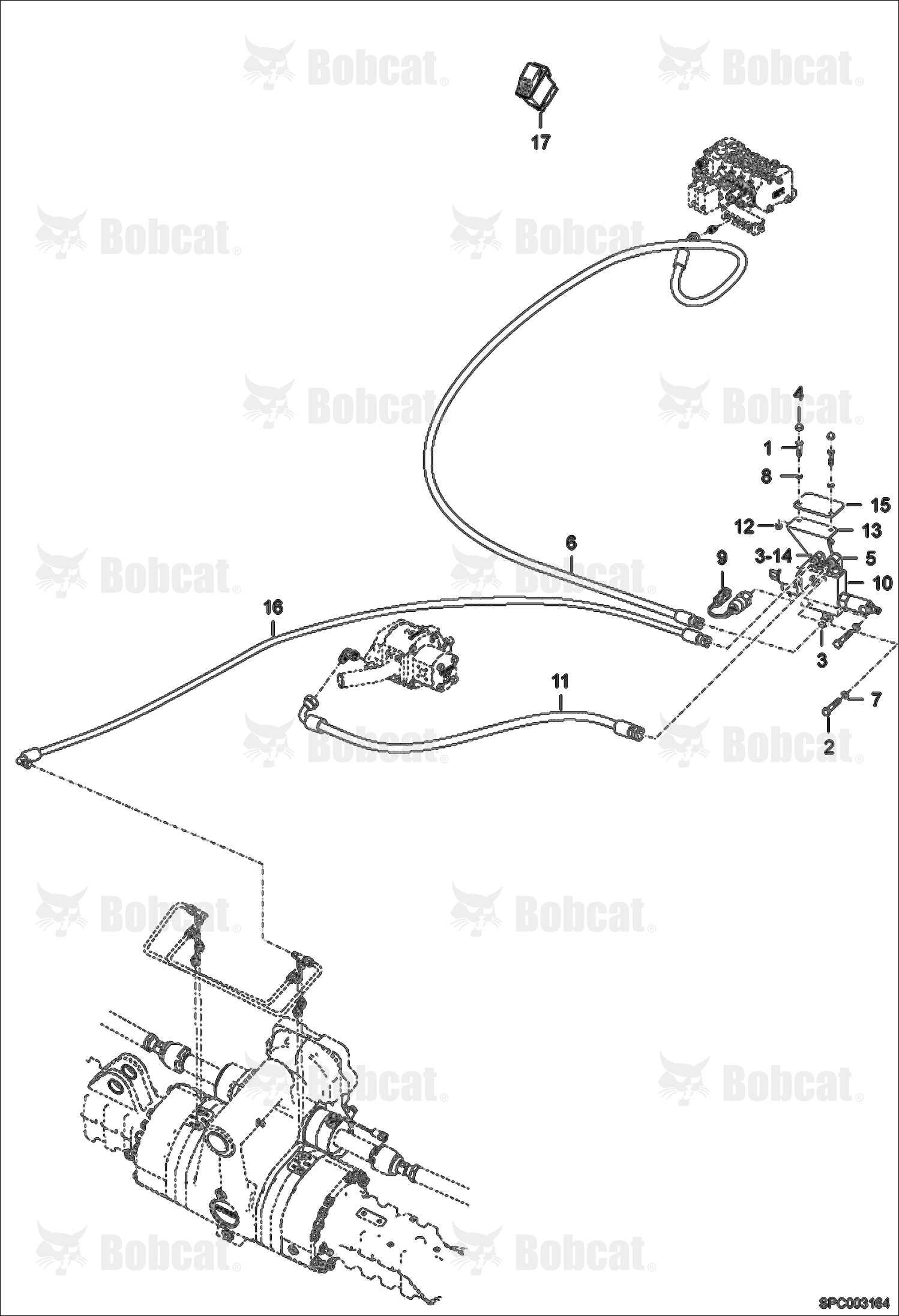 Parking Brake Hydraulic Installation