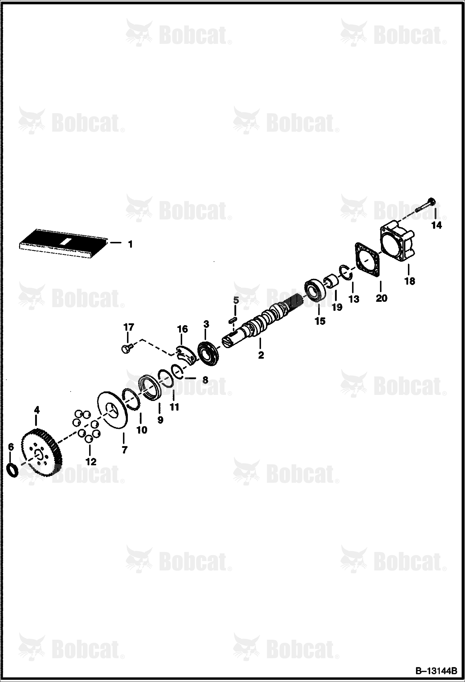Fuel Camshaft (Kubota - V2203 2EB - Tier II Replacement) (1G975-41000)