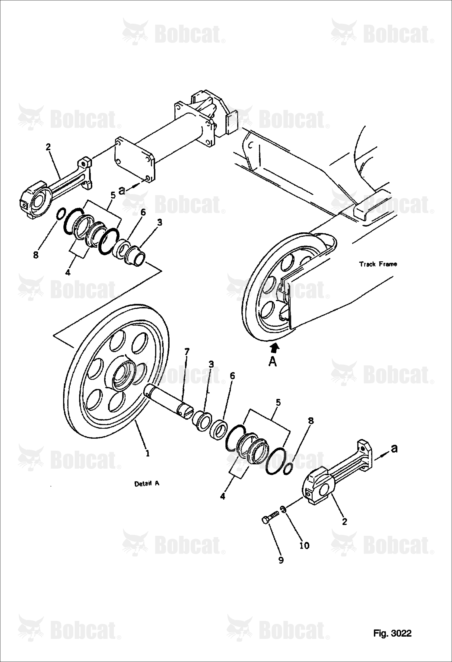 Front Idler (FOR Rubber SHOE) (OP)