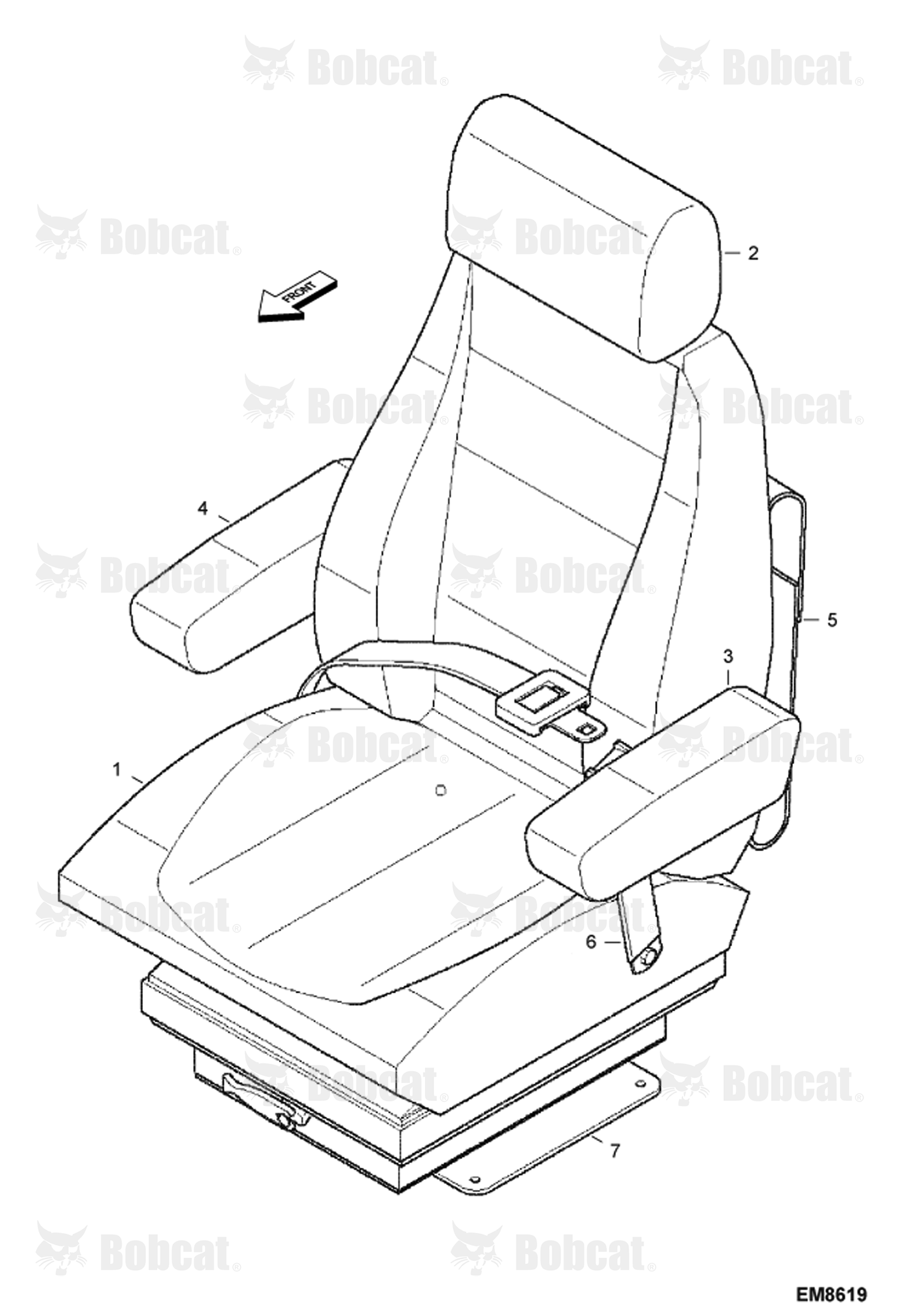 Operator CAB (Seat)