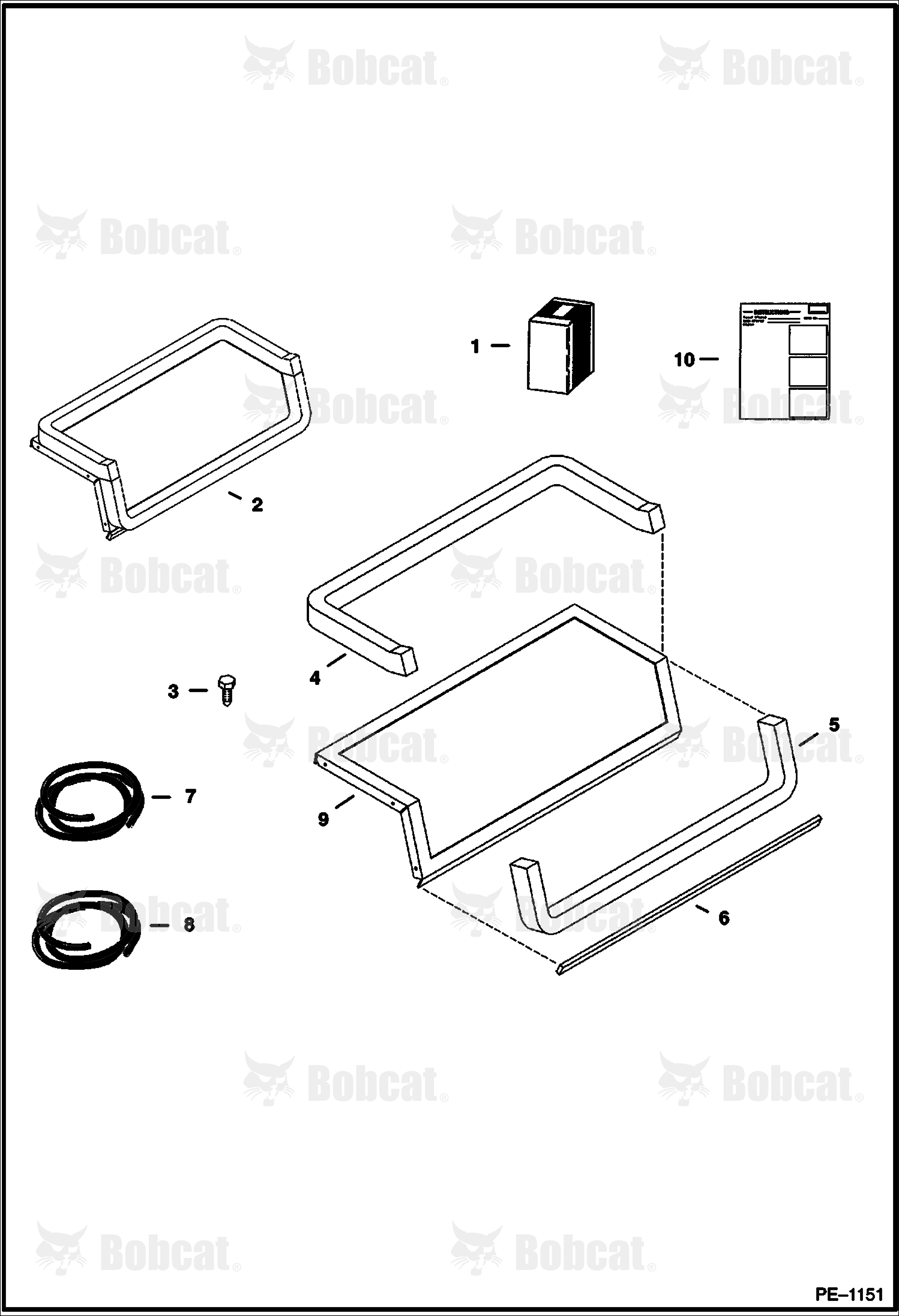Heater & A/C (Blower Seal Kit)