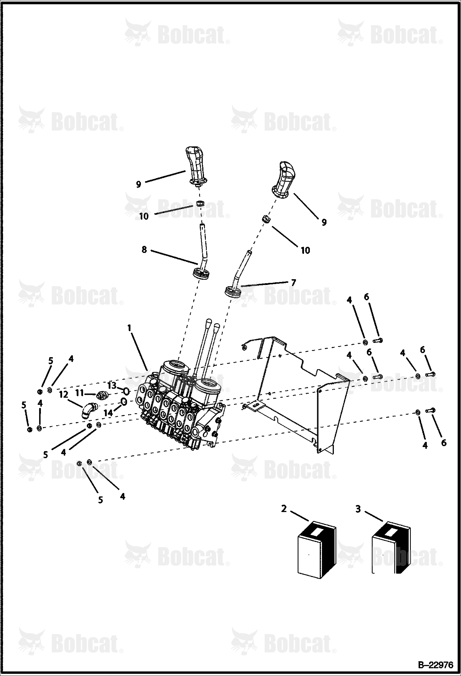 Hydraulic Circuitry (Center Mount Backhoe)