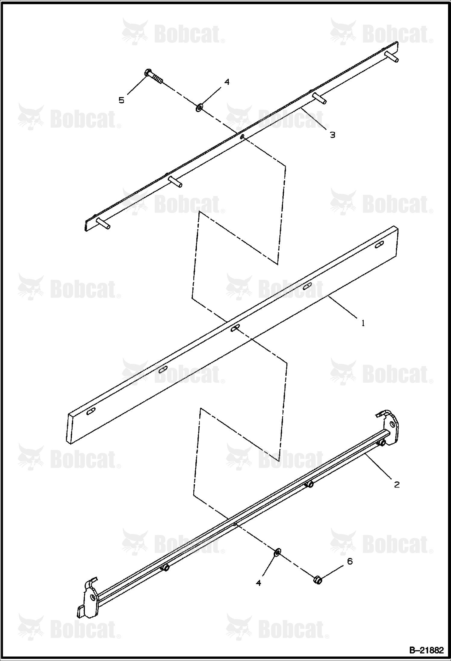 Front Inside Scraper Assembly (Optional)