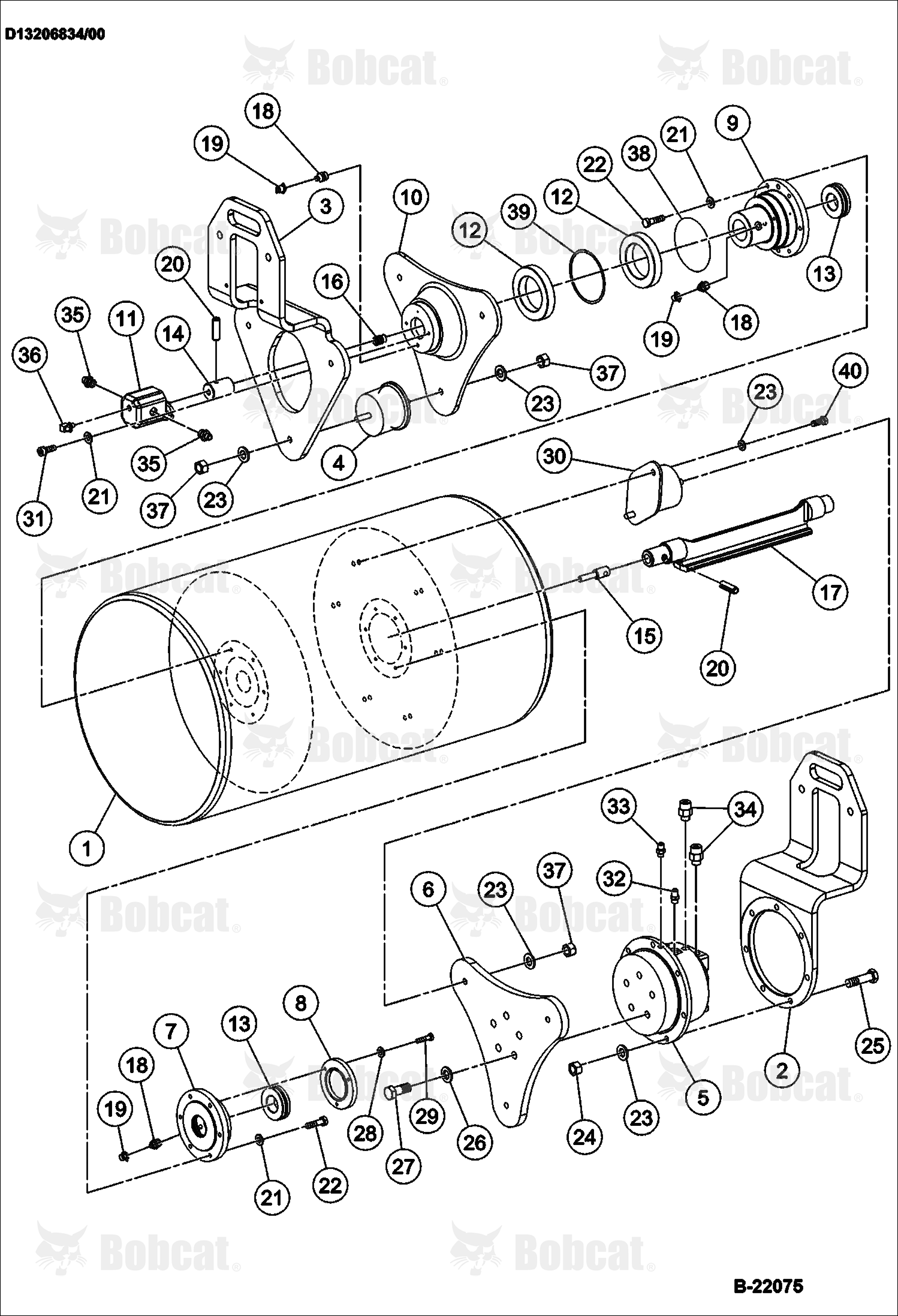 Front Drum Assembly