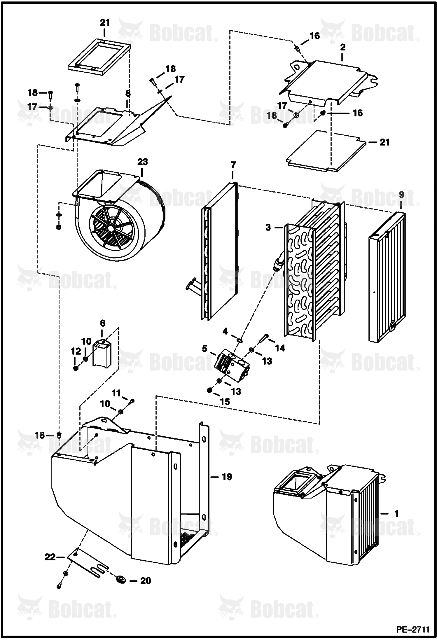 Heater & A/C (HVAC Assy)