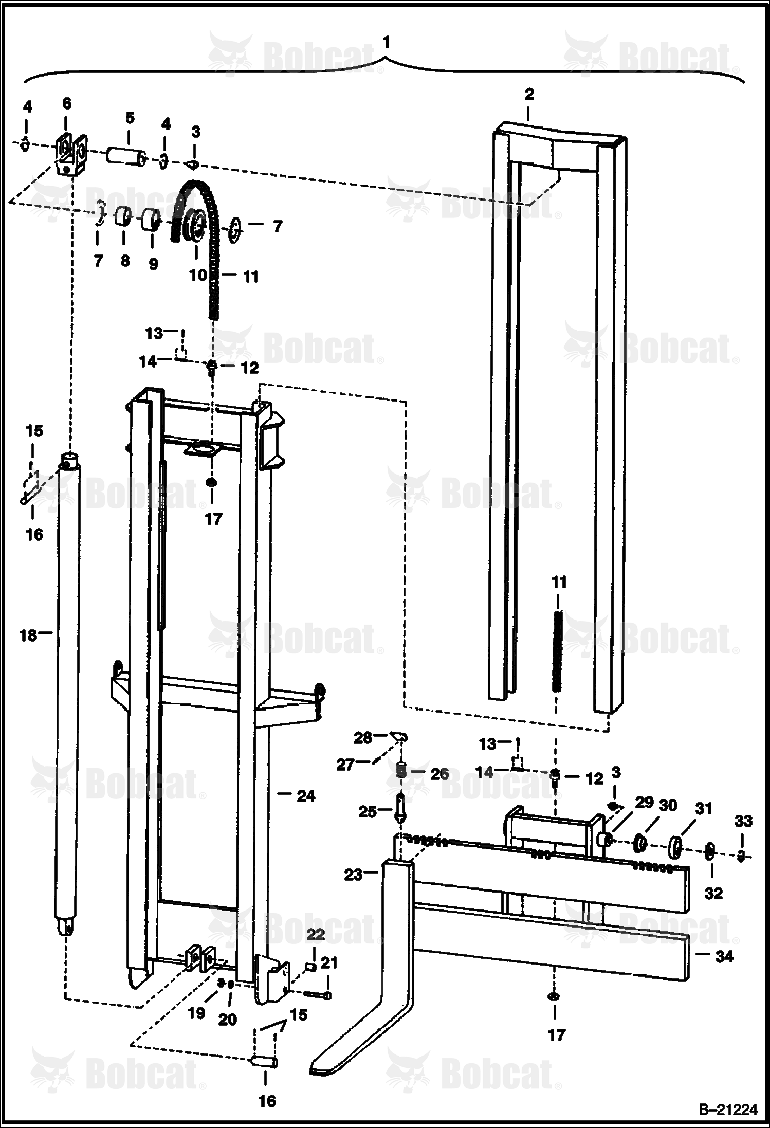 Vertical Mast - M500