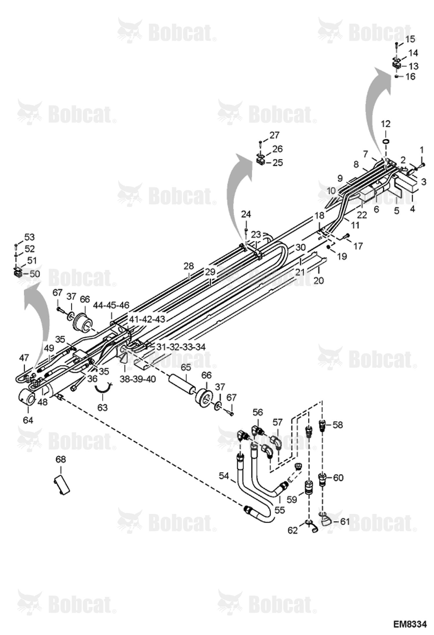 Boom Hydraulic Installation