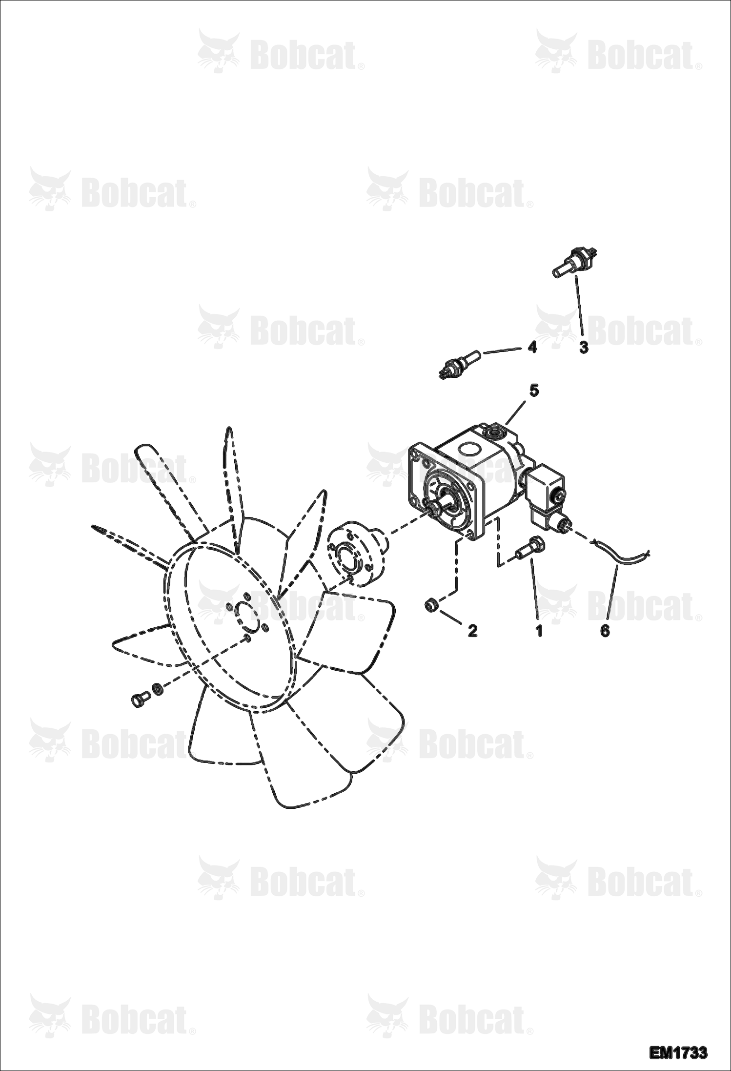 Cooling Fan Circuit (2 Speed)