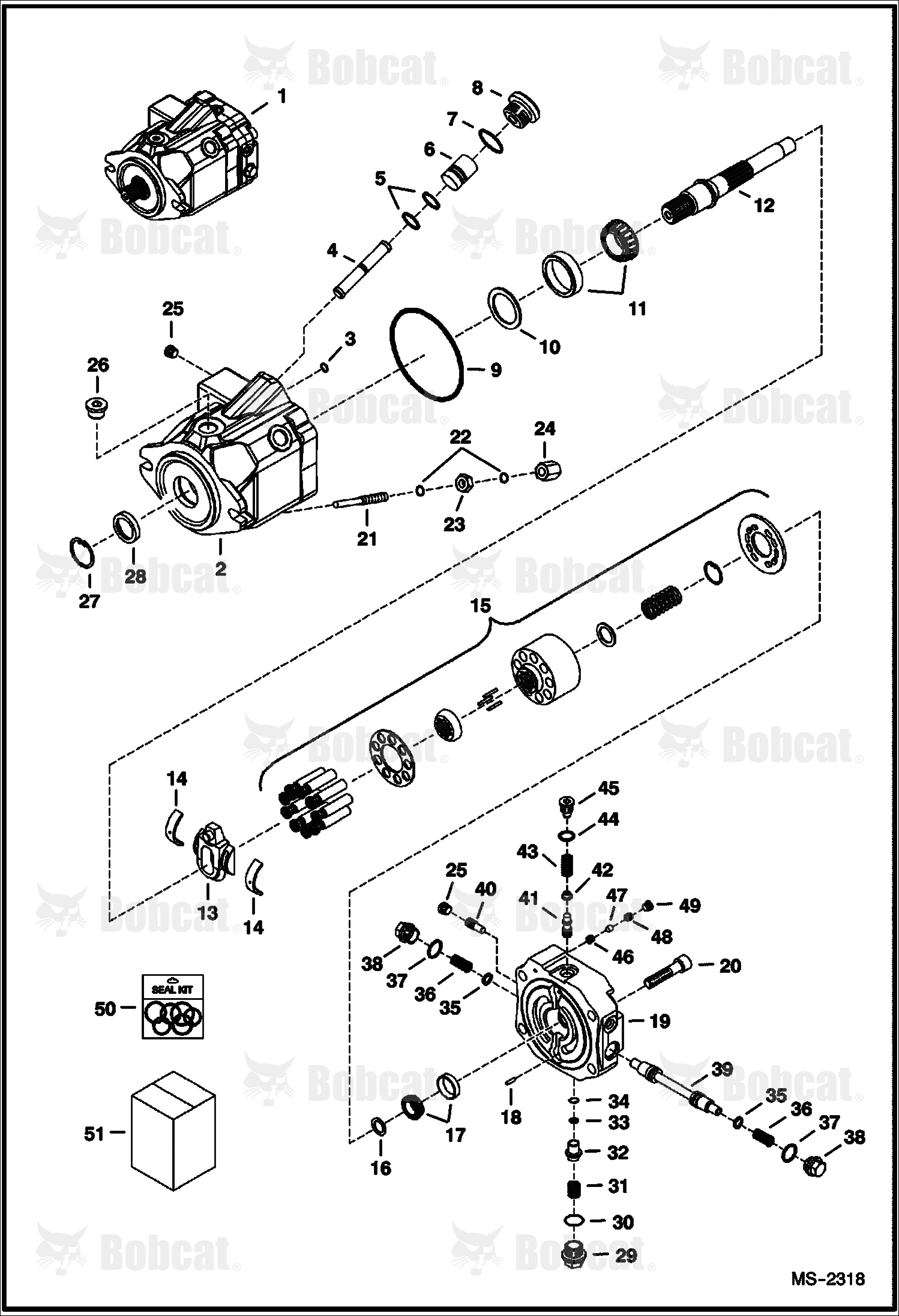 Drive Motor  B4RC11001 - B4RC16425