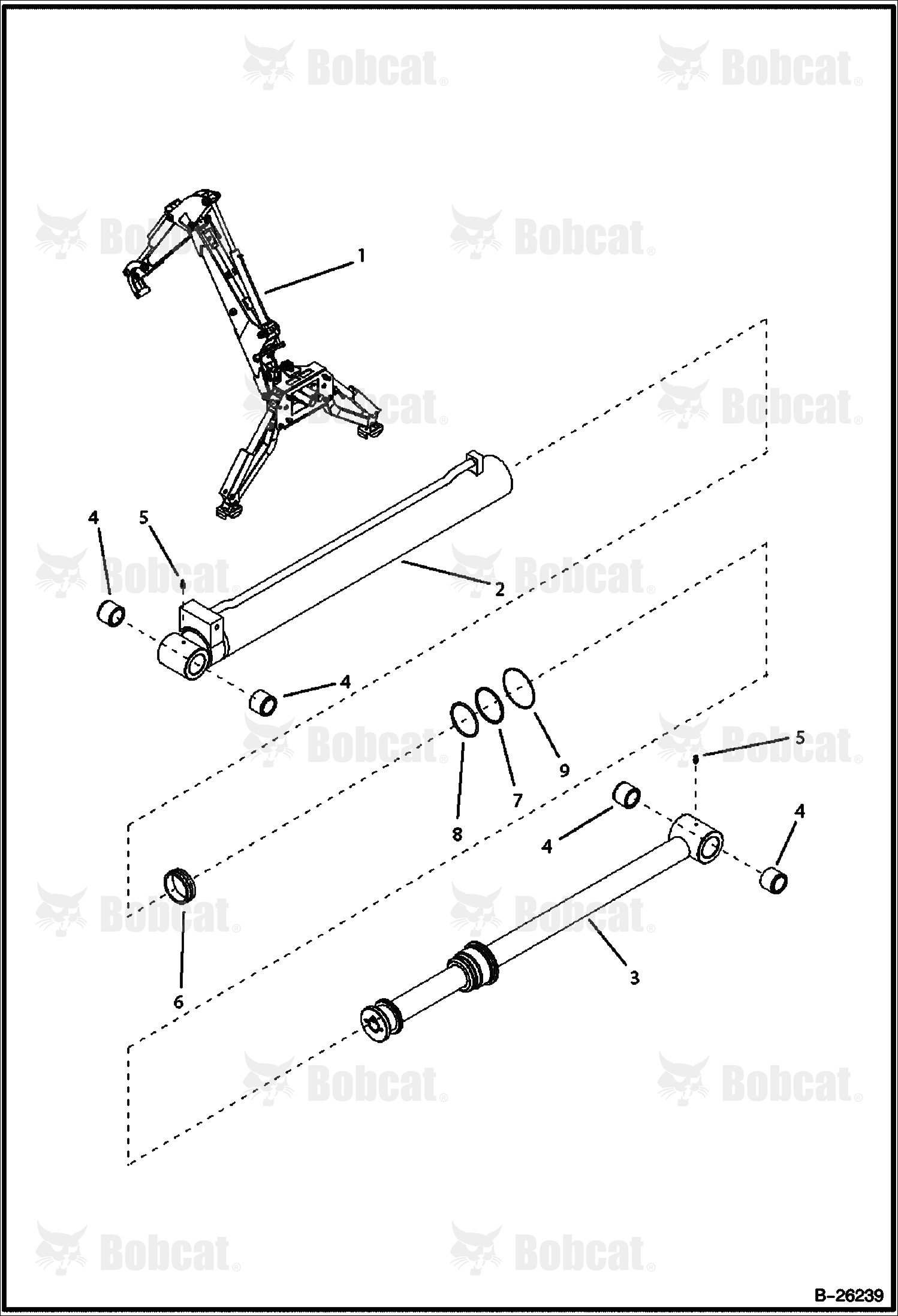 Arm Cylinder 570111039 & Above