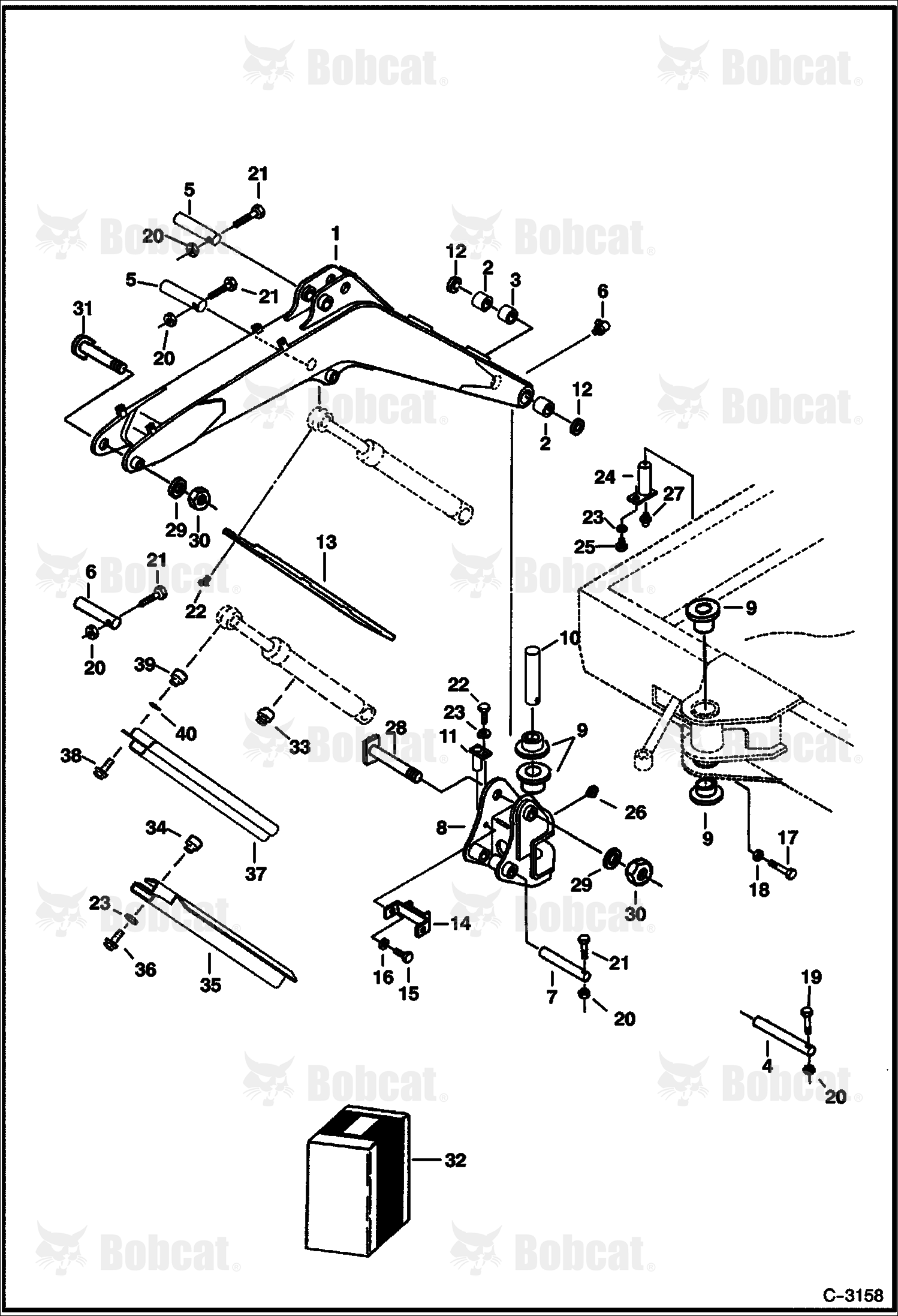 Swing Bracket & Boom