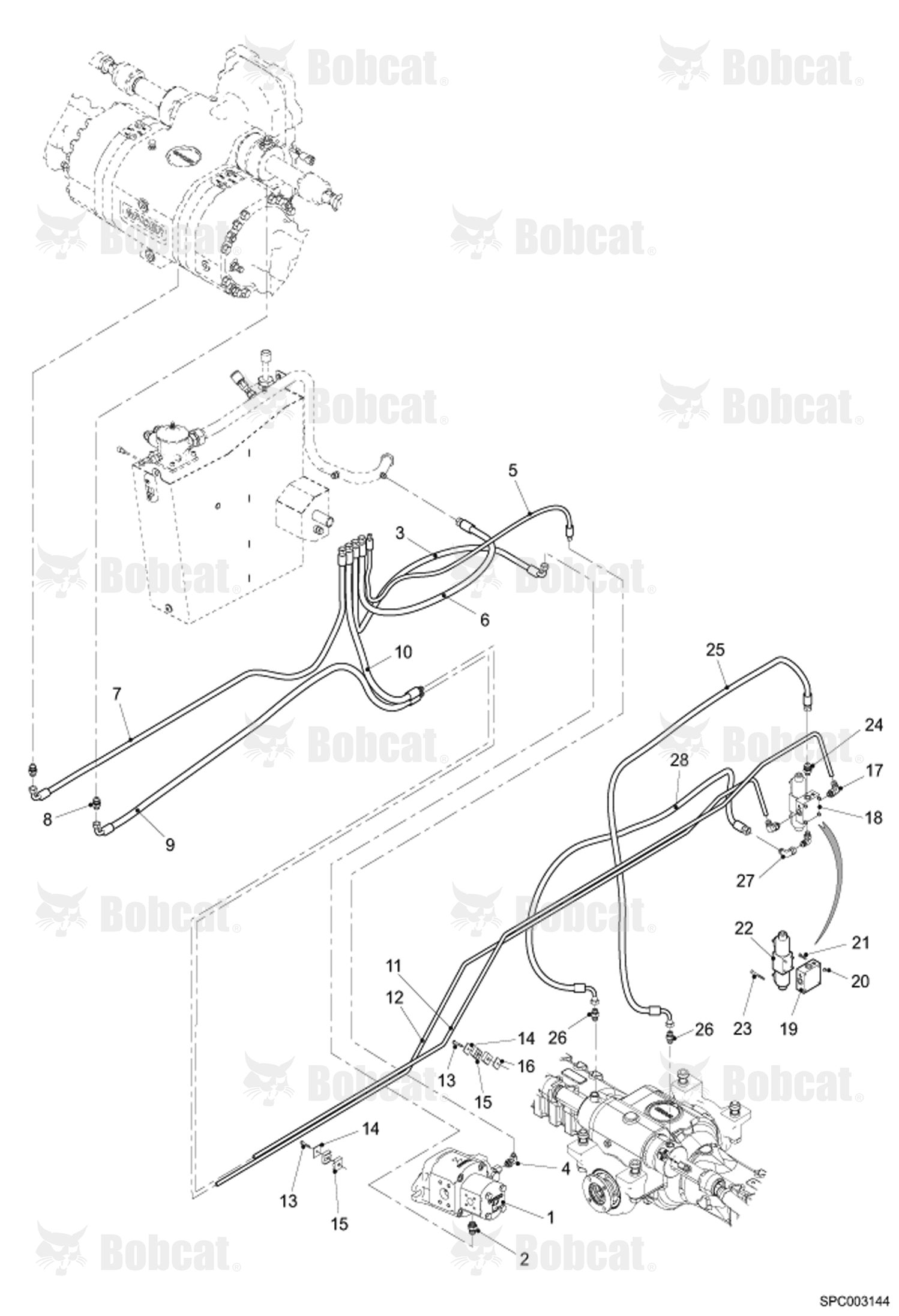 Steering Hoses & Fittings (W/O Damper)
