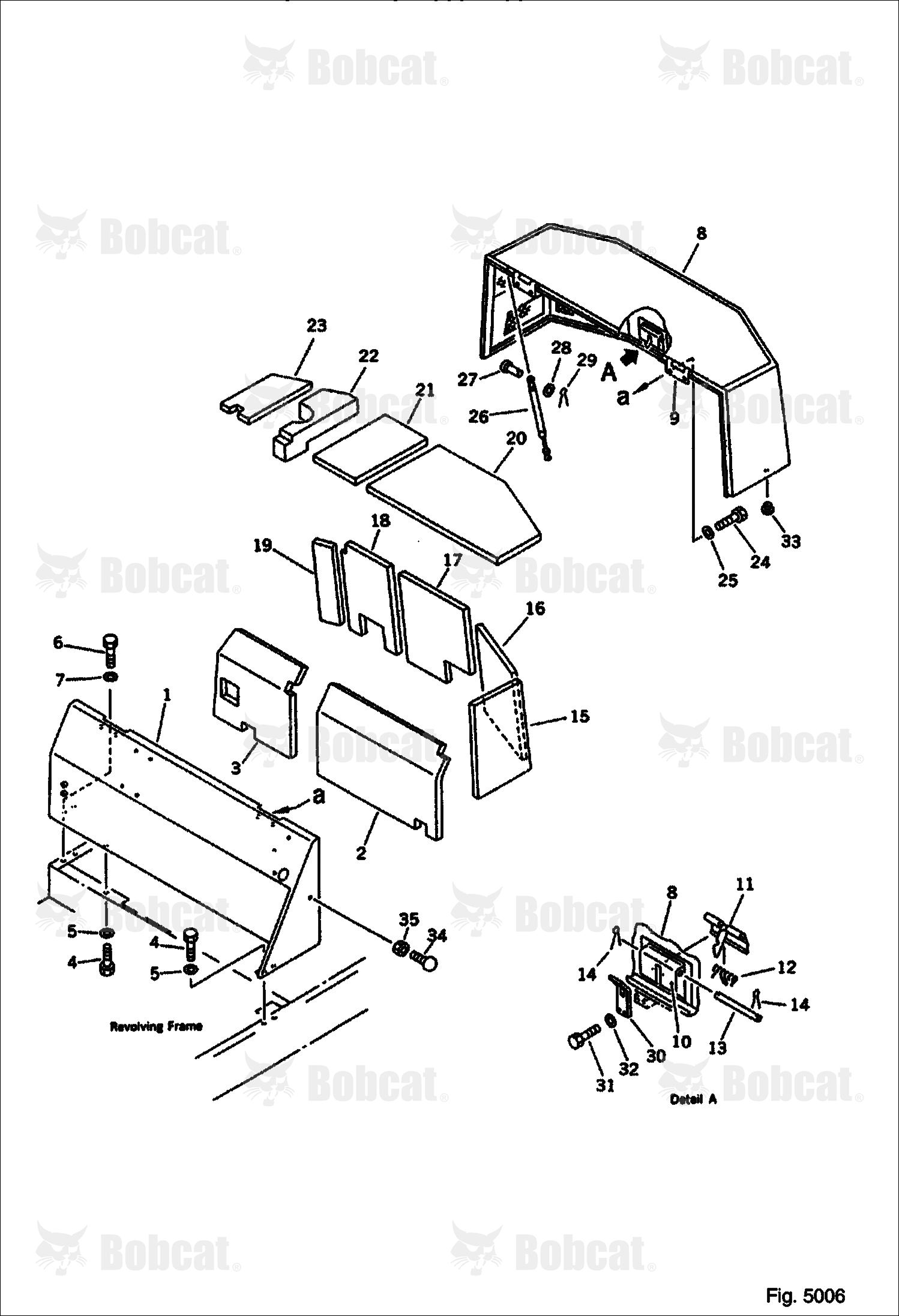 Machine CAB (3/3) (FOR BREAKER) (Komatsu S/N 10001-13024)