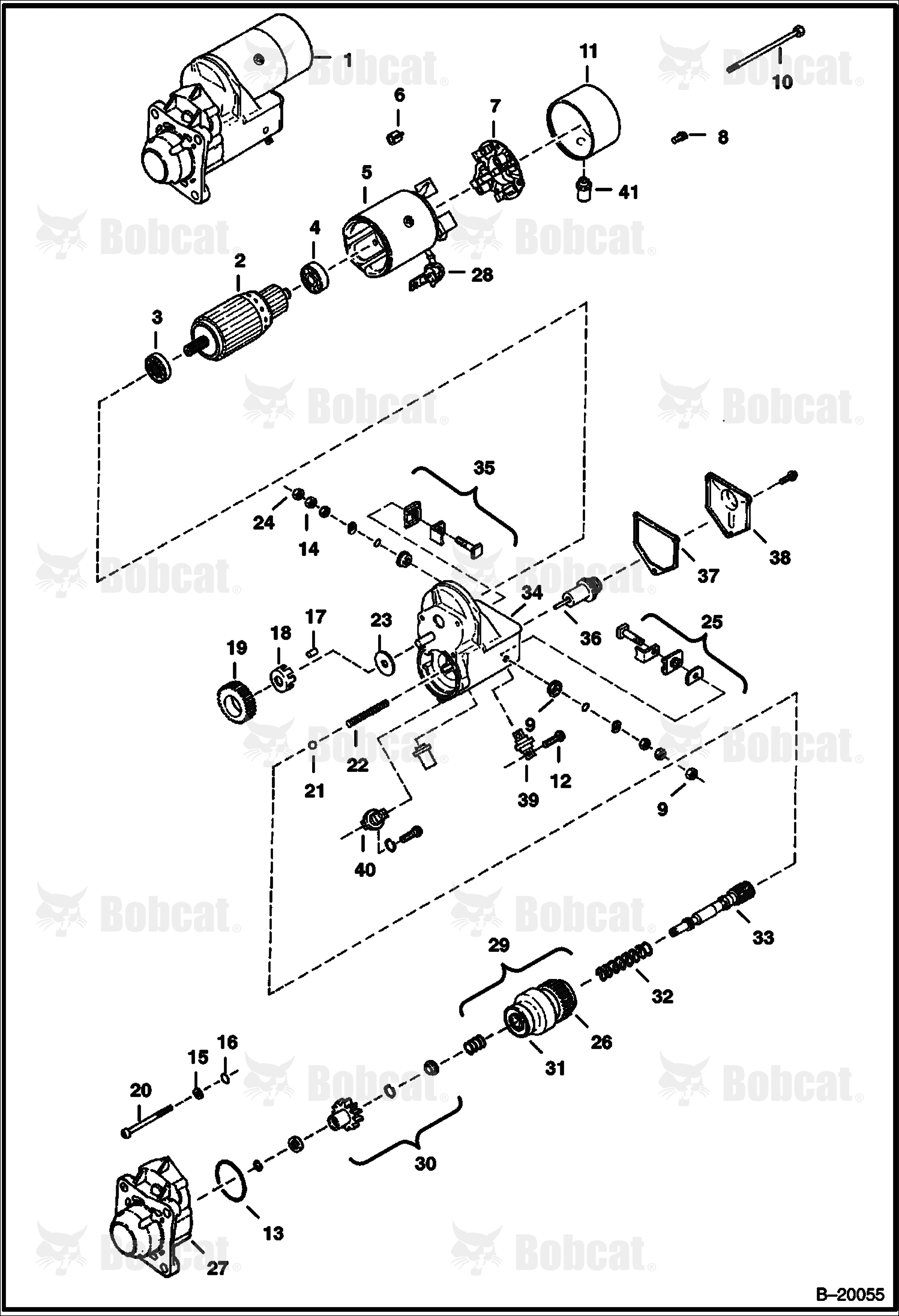 Starter (2.7 KW) (Nippondenso - 228000-5210)
