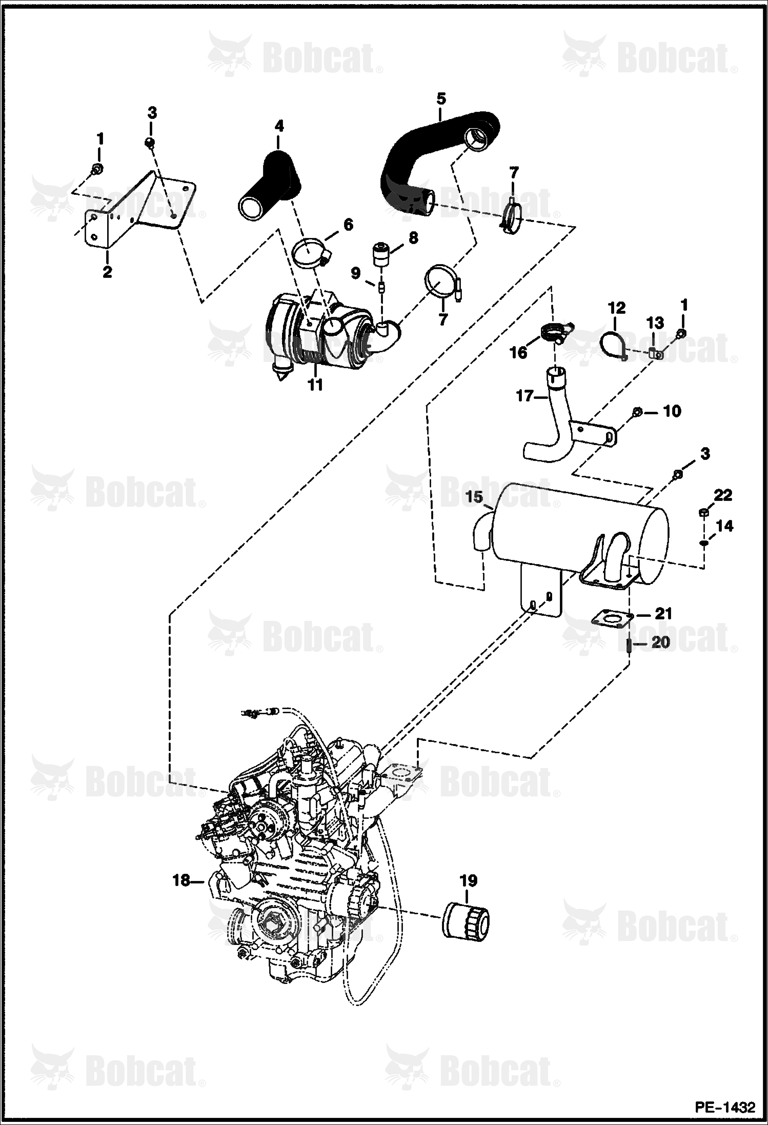 Engine & Attaching Parts (Intake & Exhaust)
