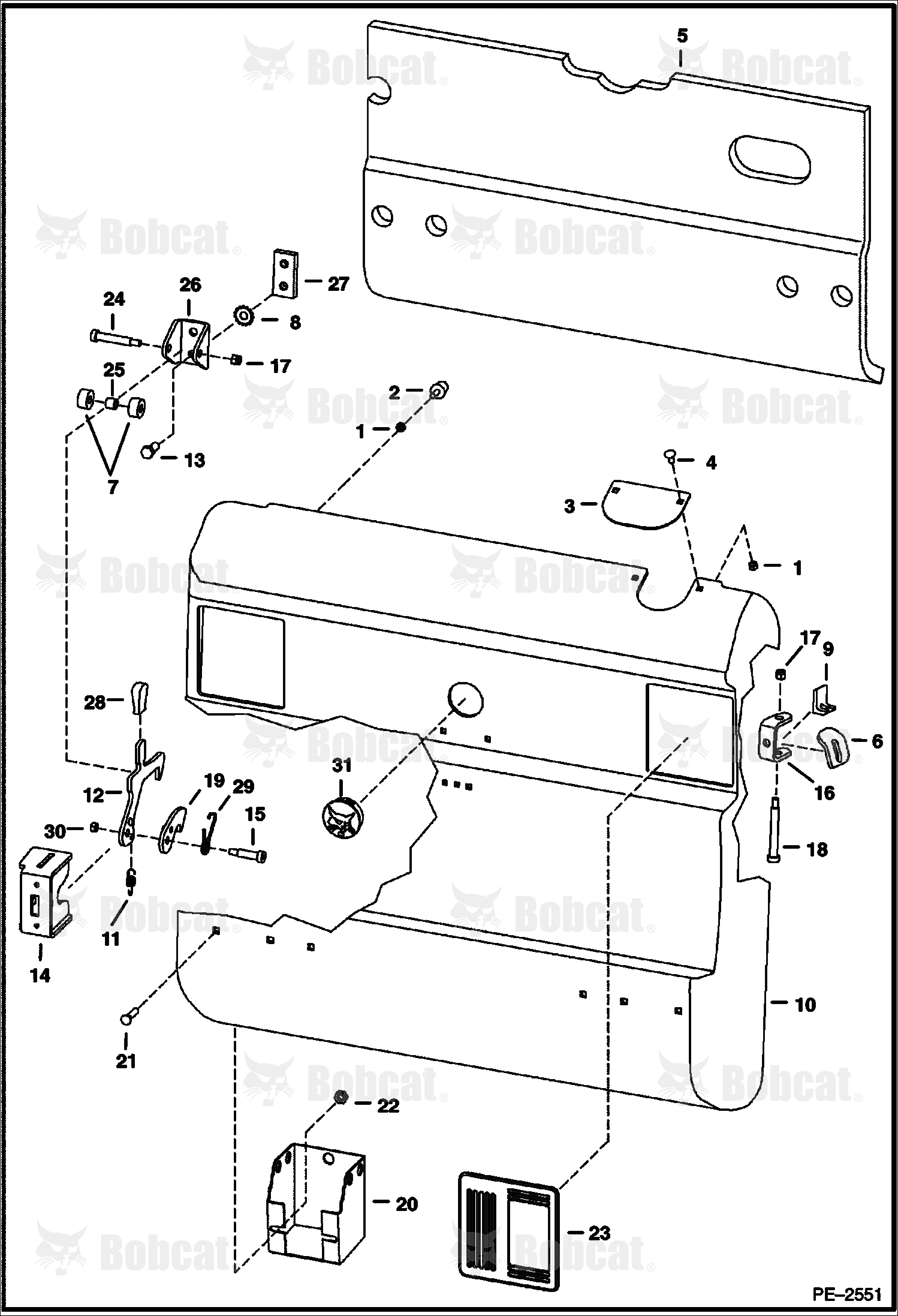 Rear Door
