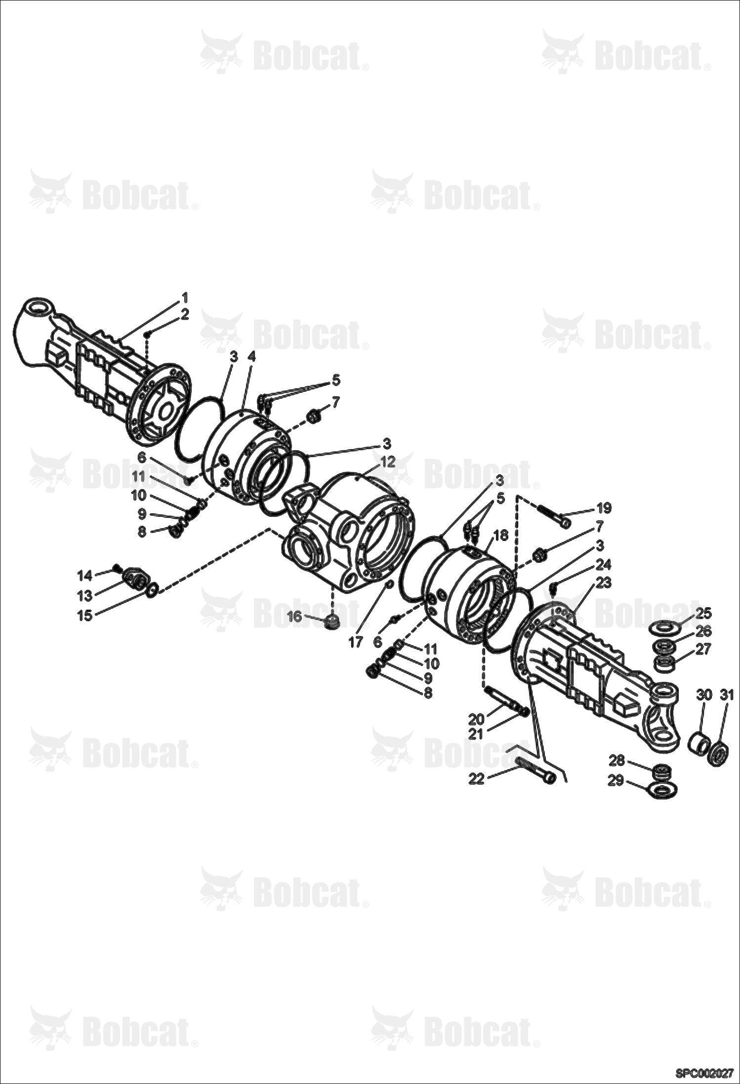Housing - Front Axle