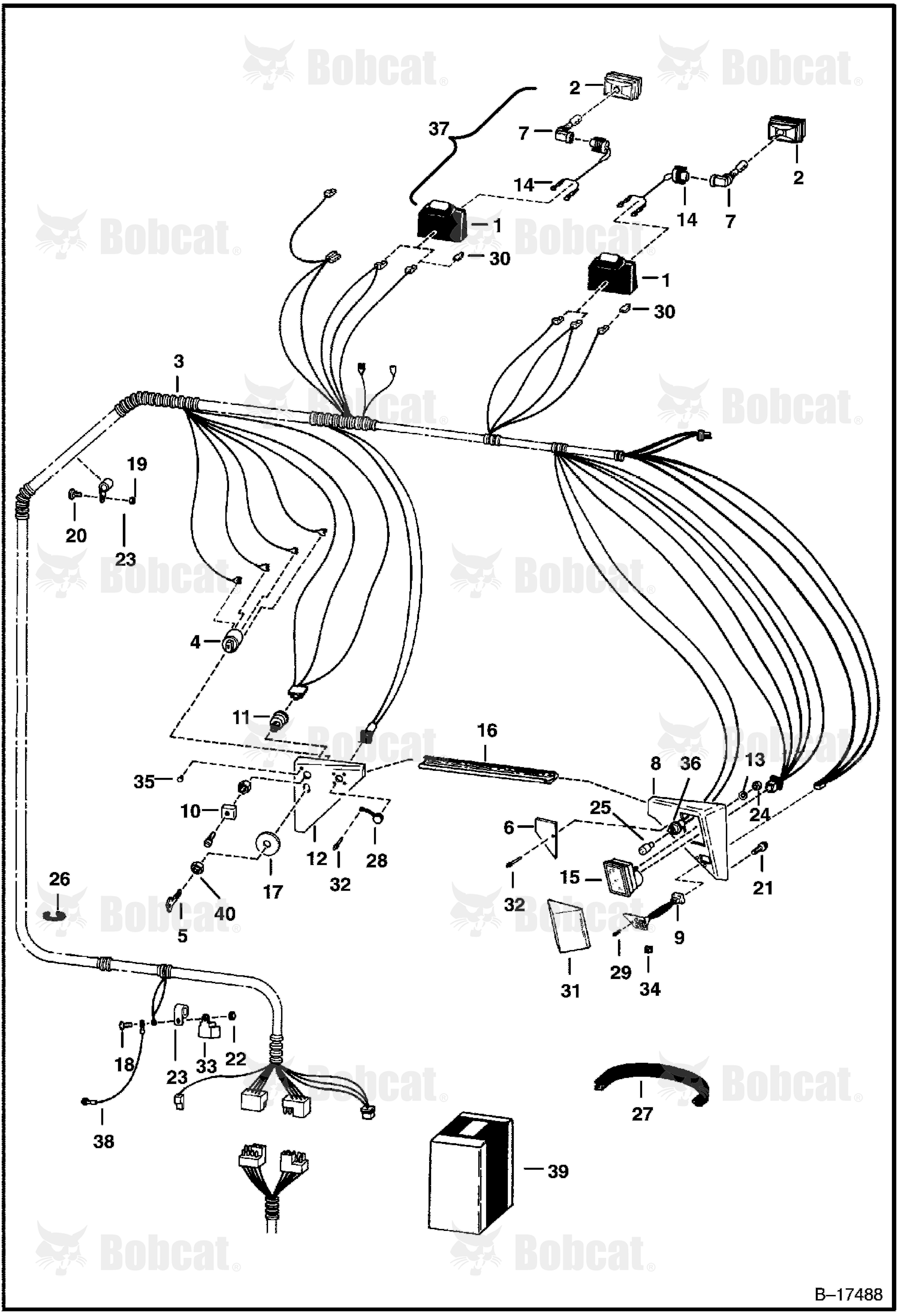 CAB Electrical Circuitry 508611078 & Above