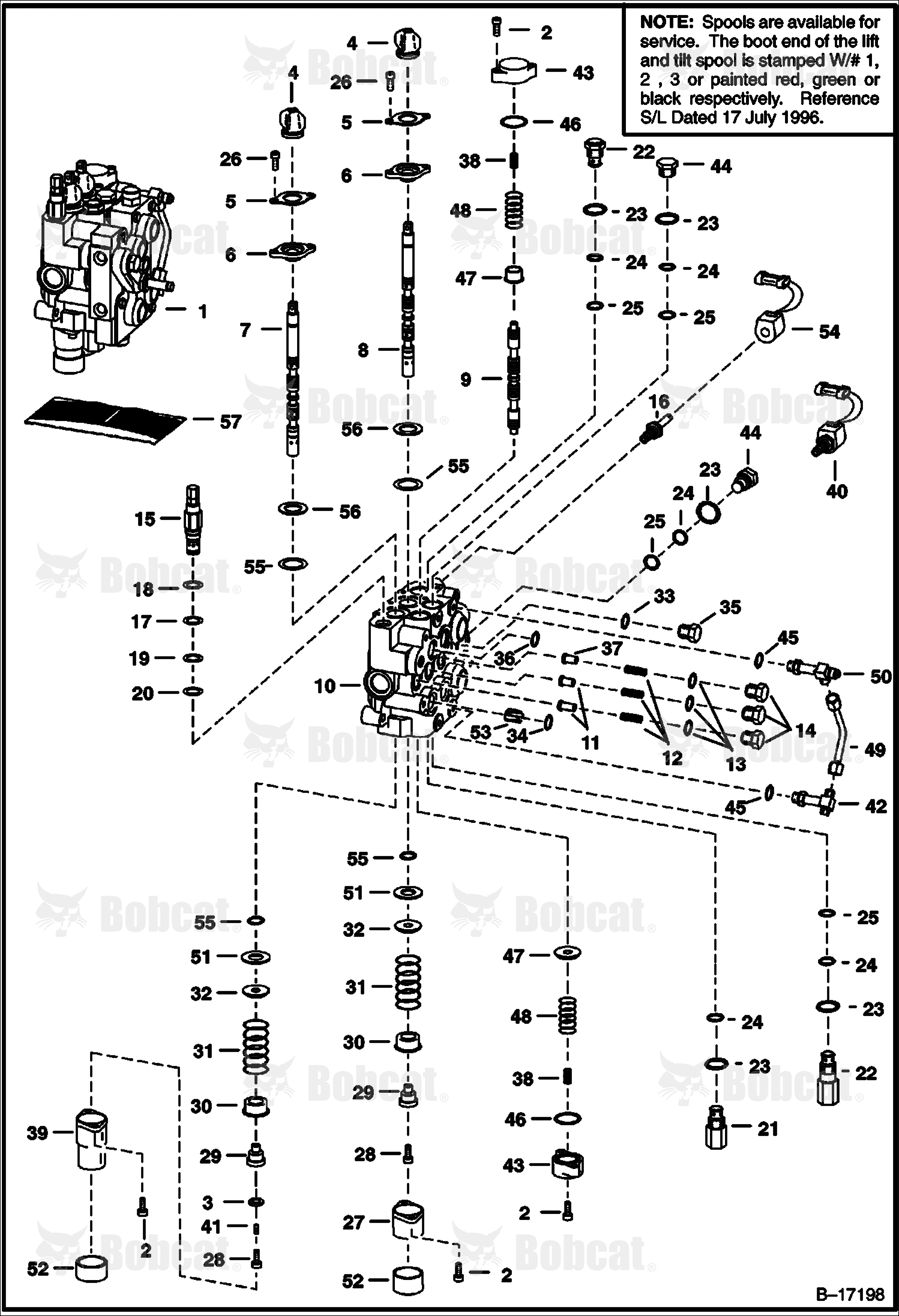 Hydraulic Control Valve (Advanced Hand Controls) (W/BICS Valve)