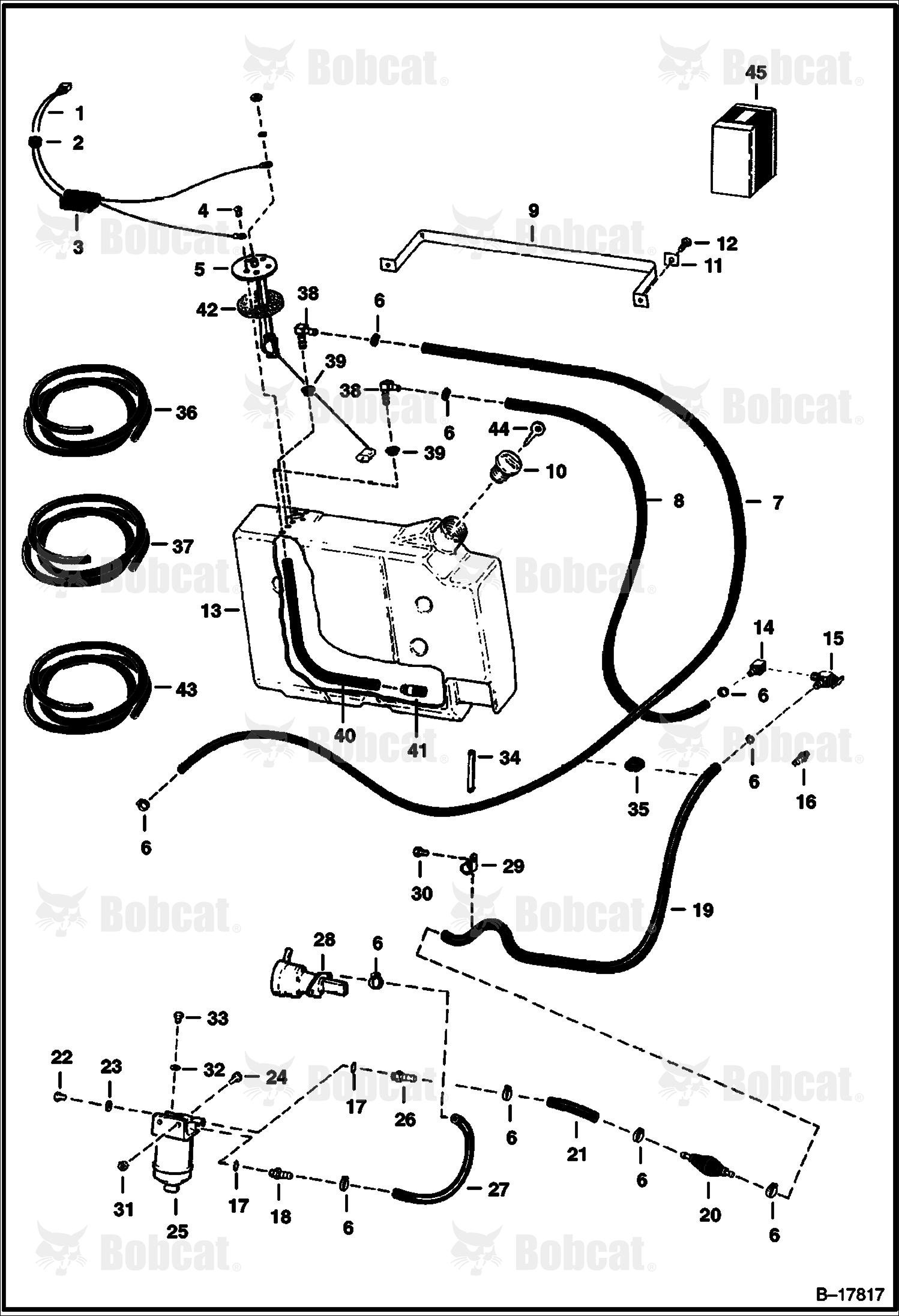 Fuel System  502413006 & Above