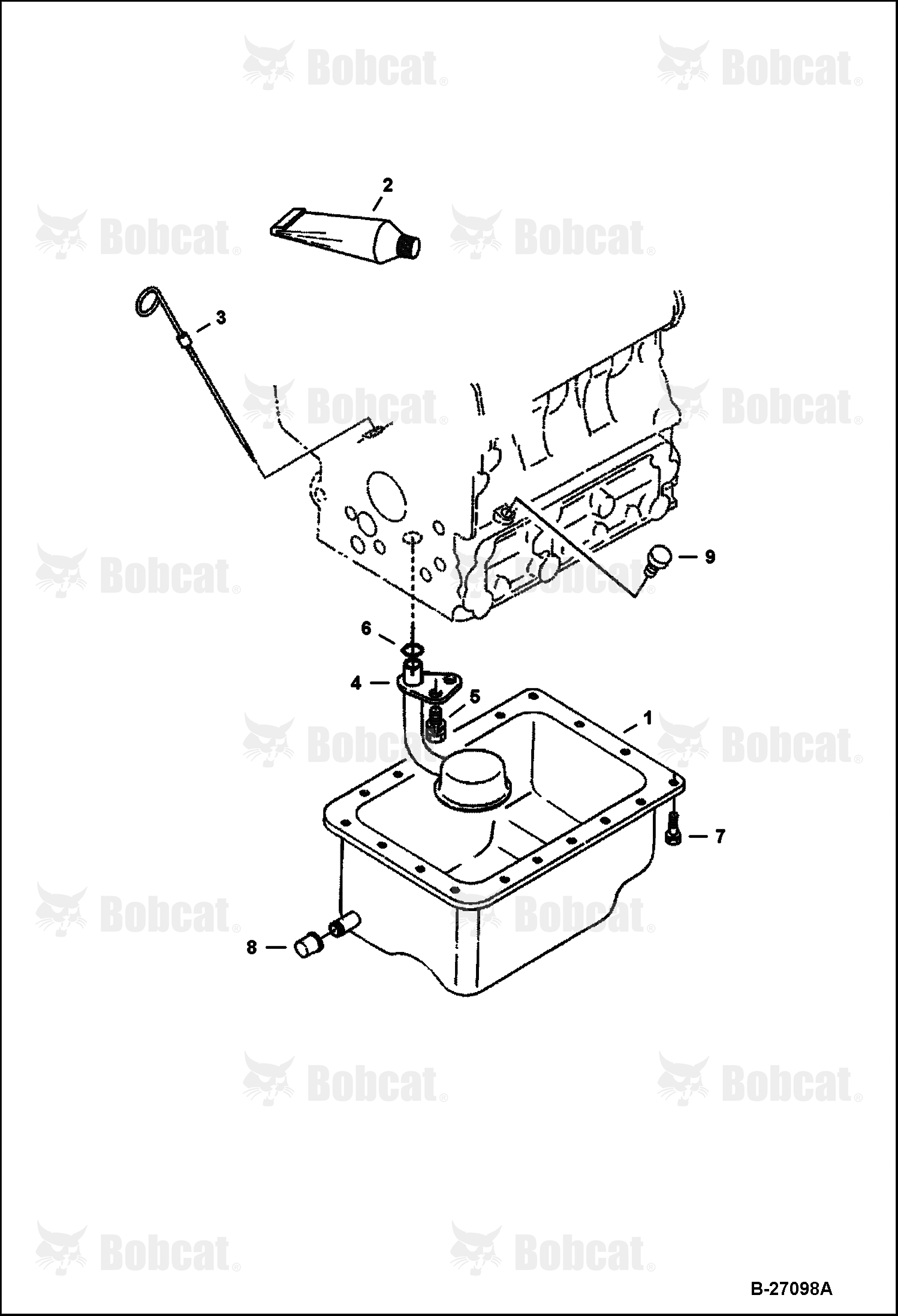 Oil Pan (Kubota D722-E2B-BC-1)