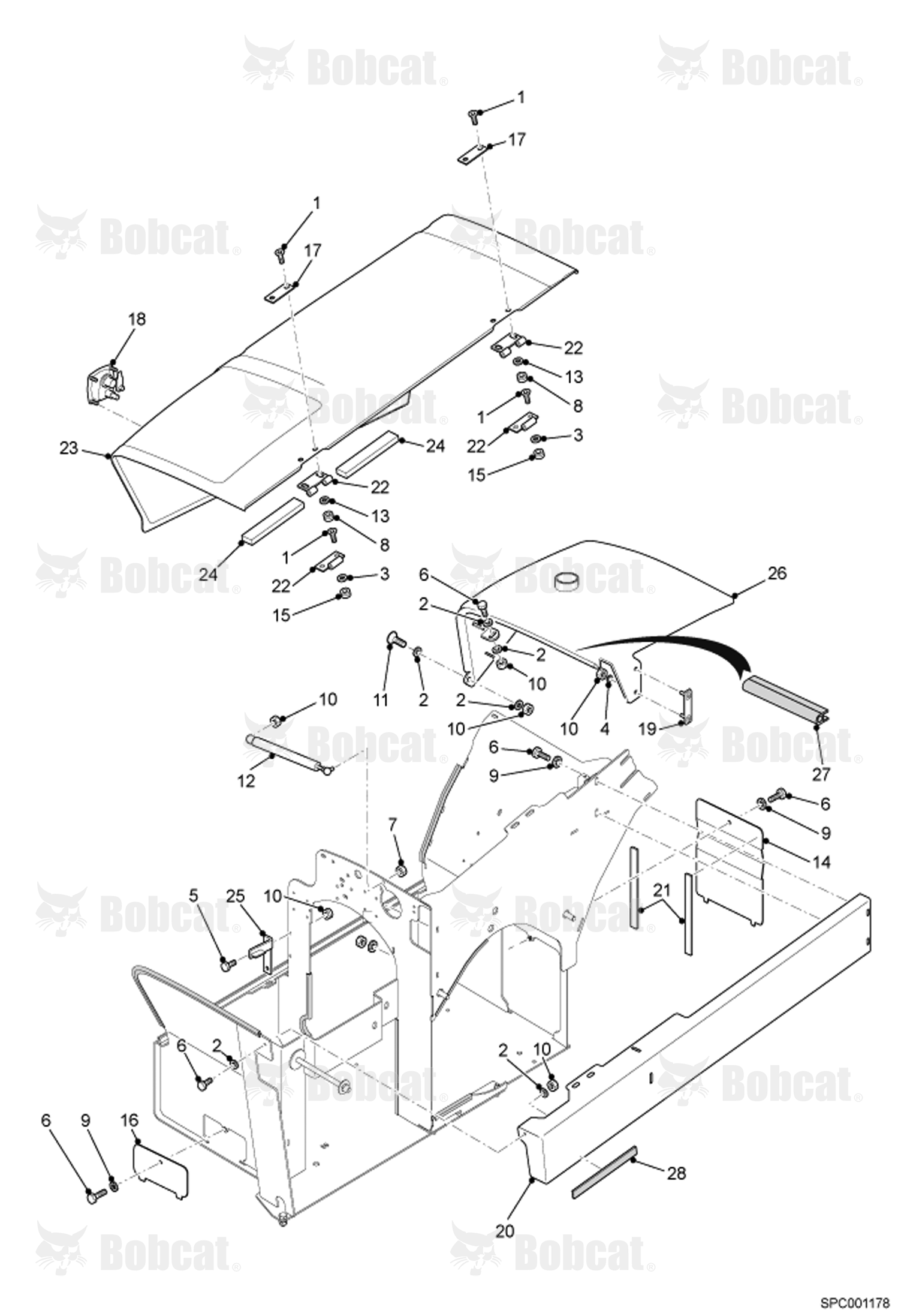 Engine Cover A8GS11001 - A8GS15061